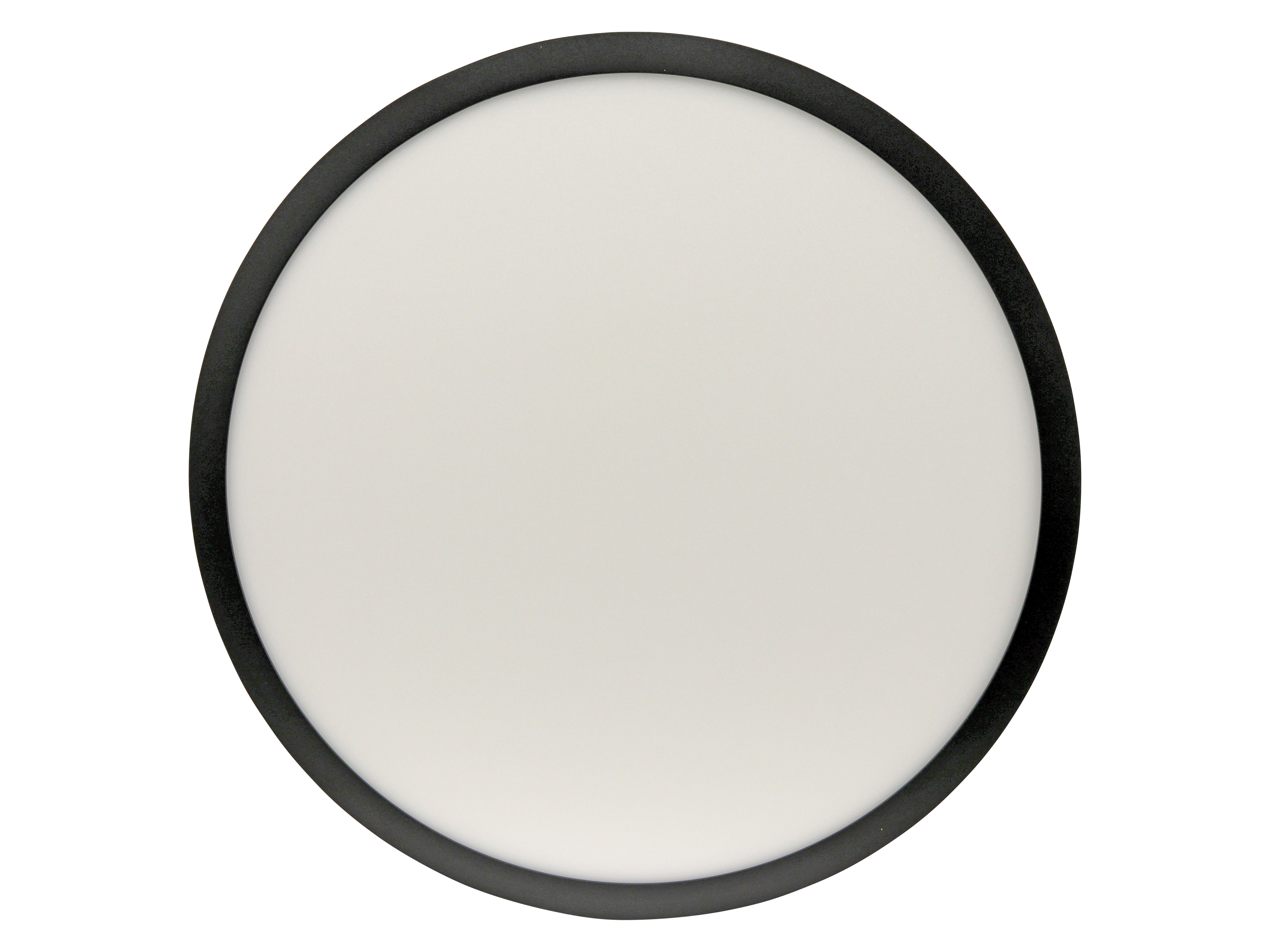 LED-Deckenleuchte, 23,5 W, CCT, 1600 lm, 2700...5000 K, IP44, schwarz