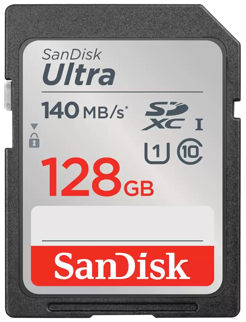 SANDISK SD-Card Ultra 128GB, SDXC SANDISK SD-Card Ultra 128GB
