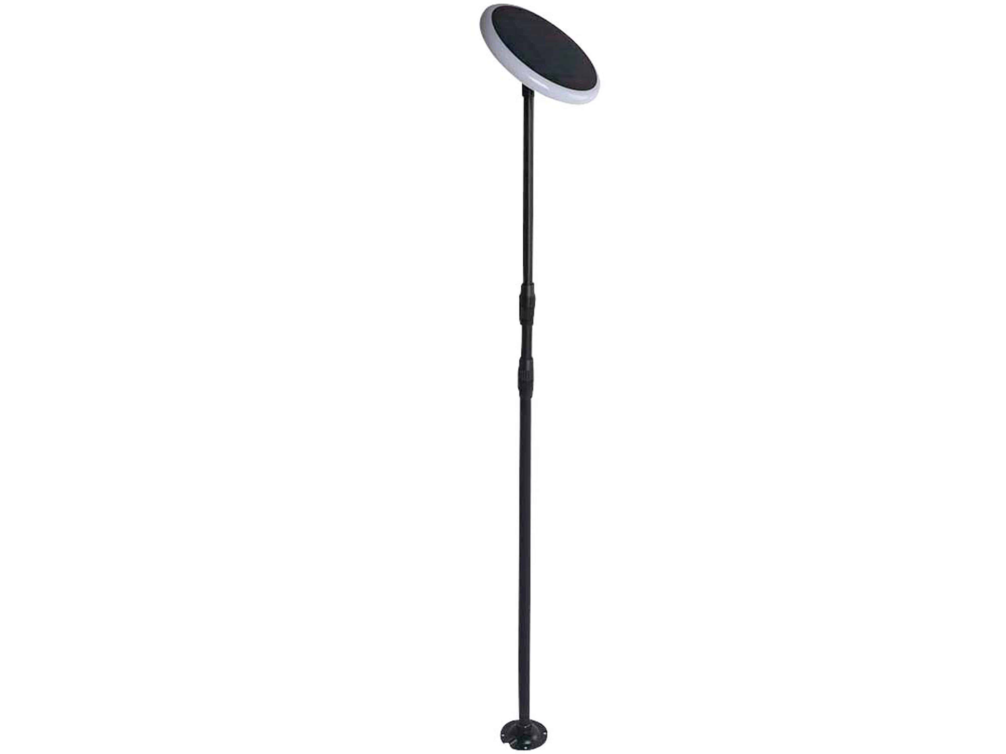 V-TAC Solar LED-Gartenleuchte VT-948, 8 W, 4000 K, schwarz V-TAC Solar LED-Gartenleuchte VT-948, 8 W, 4000 K, schwarz