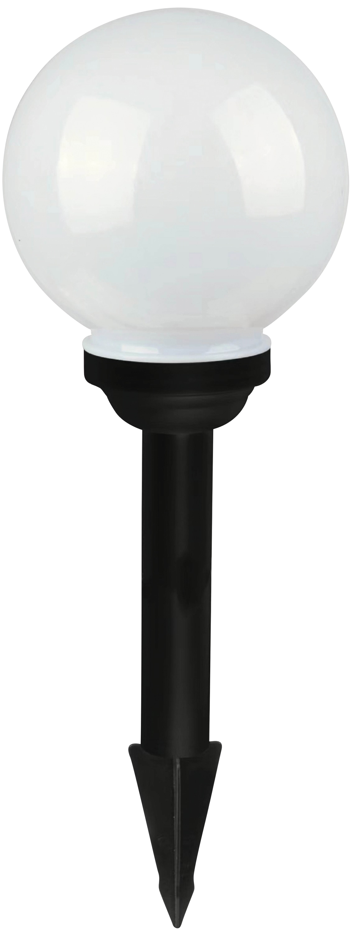 BLULAXA Solar LED-Gartenleuchte, Ø 15 cm, IP44, weiß BLULAXA Solar LED-Gartenleuchte, Ø 15 cm, IP44, weiß
