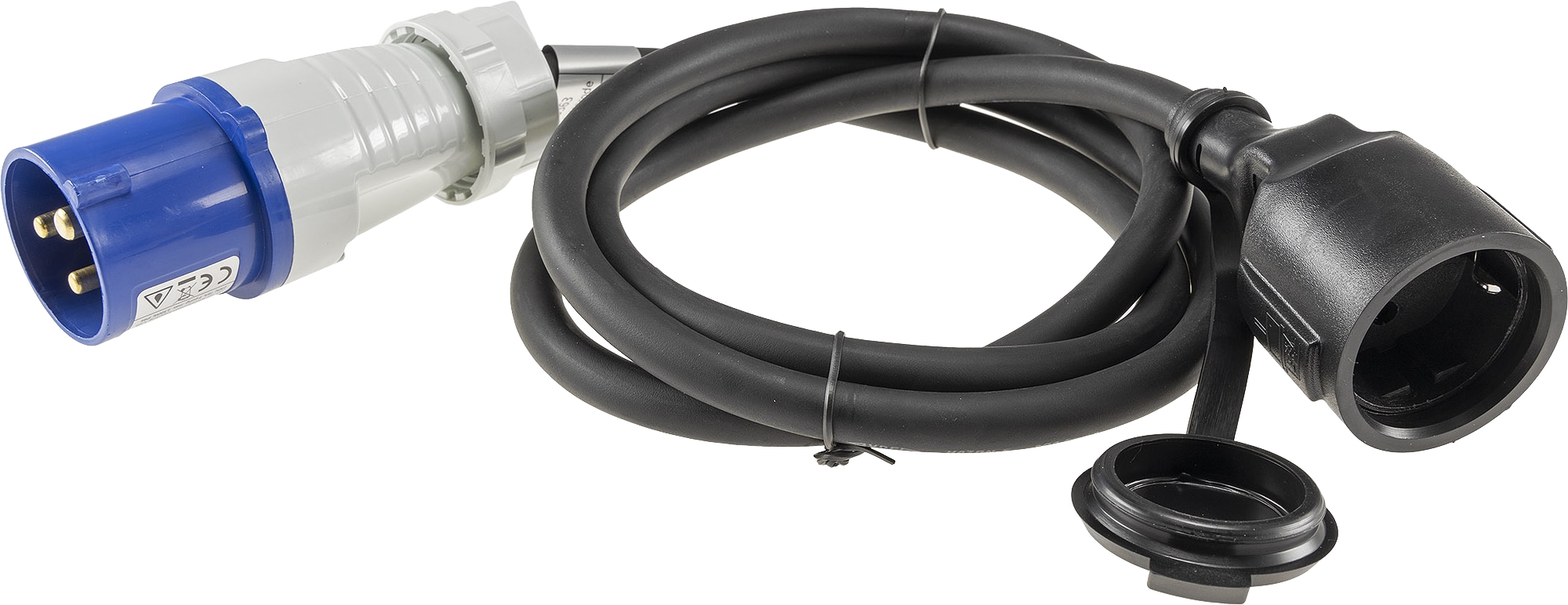 CHILITEC CEE-Adapter 23363, 1,50 m, CEE auf Schutzkontaktkupplung CHILITEC CEE-Adapter 23363, 1,50 m, CEE auf Schutzkontaktkupplung