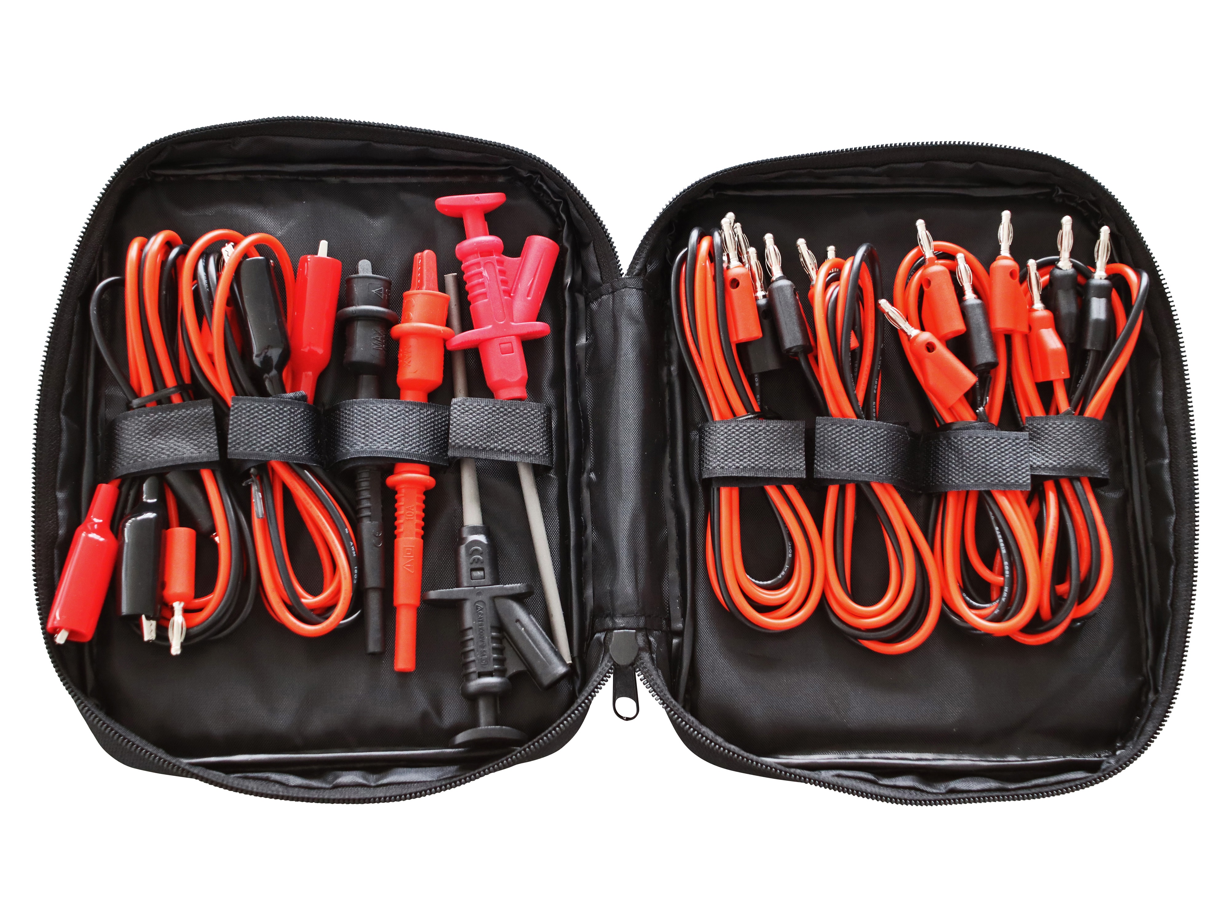 PEAKTECH Messzubehör-Set, P 8201, für Labornetzgeräte mit 4 mm Steckern PEAKTECH Messzubehör-Set, P 8201, für Labornetzgeräte mit 4 mm Steckern