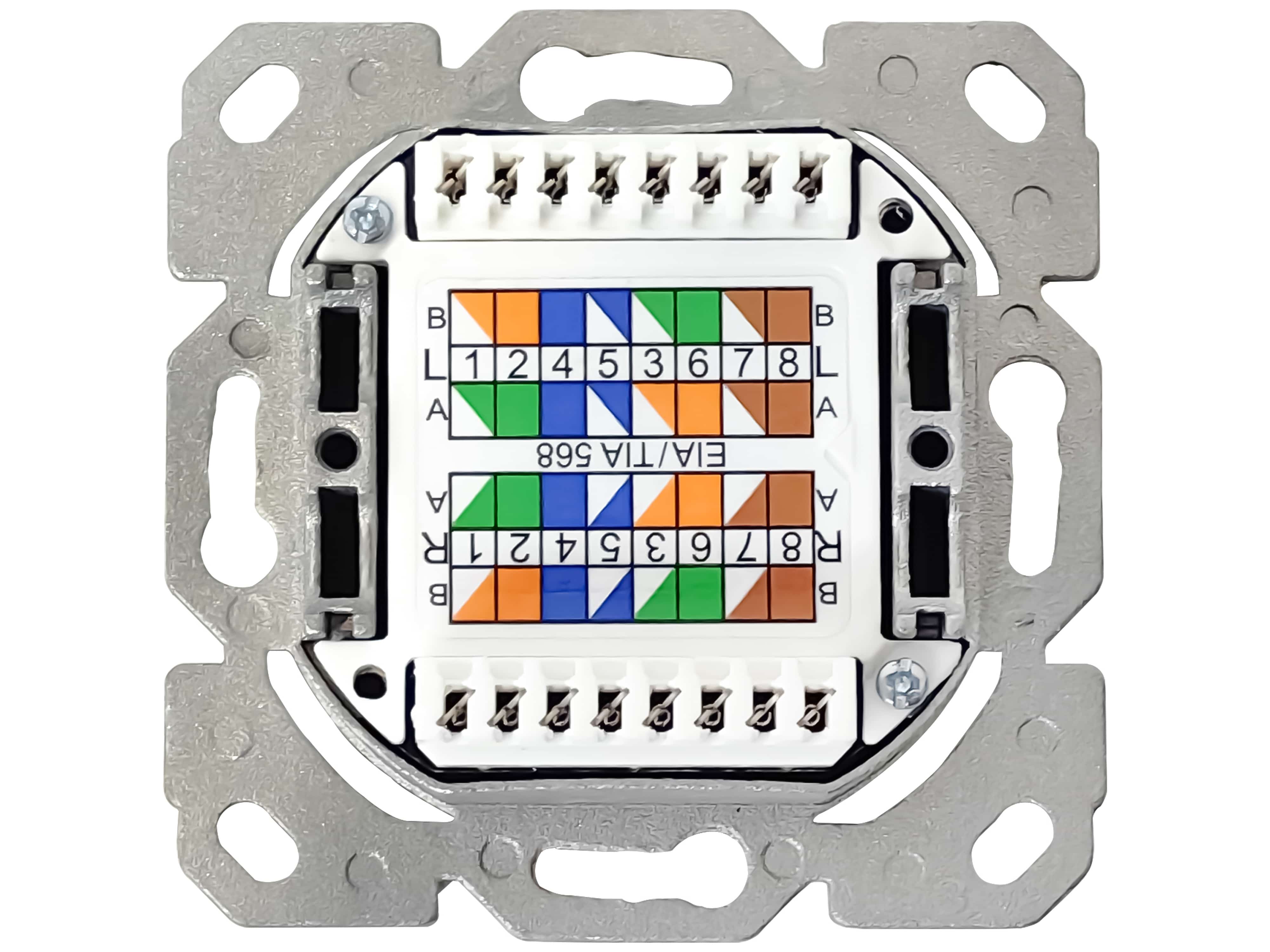 RED4POWER CAT.6 Datendose R4-N103, AP/UP RED4POWER CAT.6 Datendose R4-N103, AP/UP