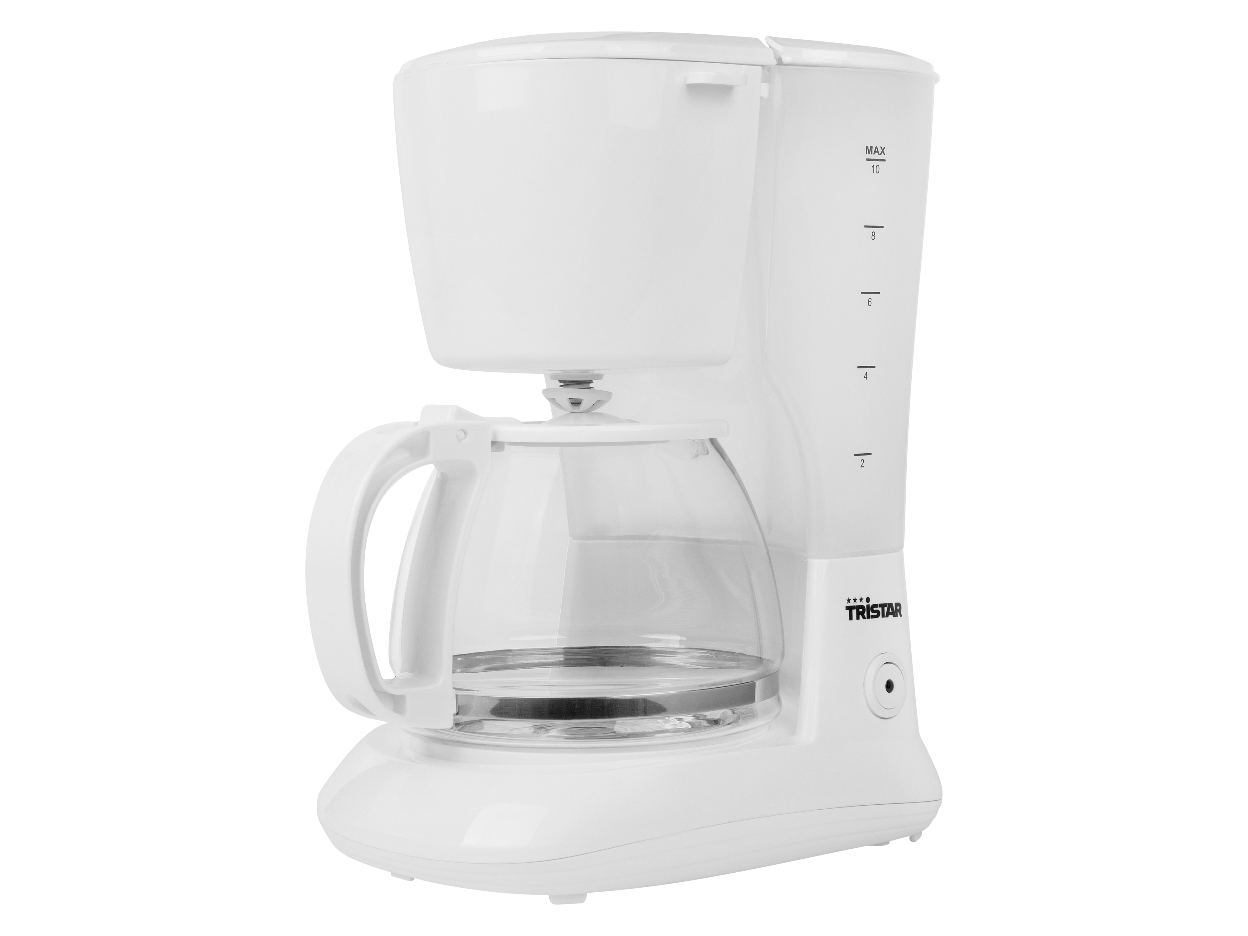 TRISTAR Kaffeemaschine CM-1252, 1,25L, 12-12 Tassen, 750W, weiß