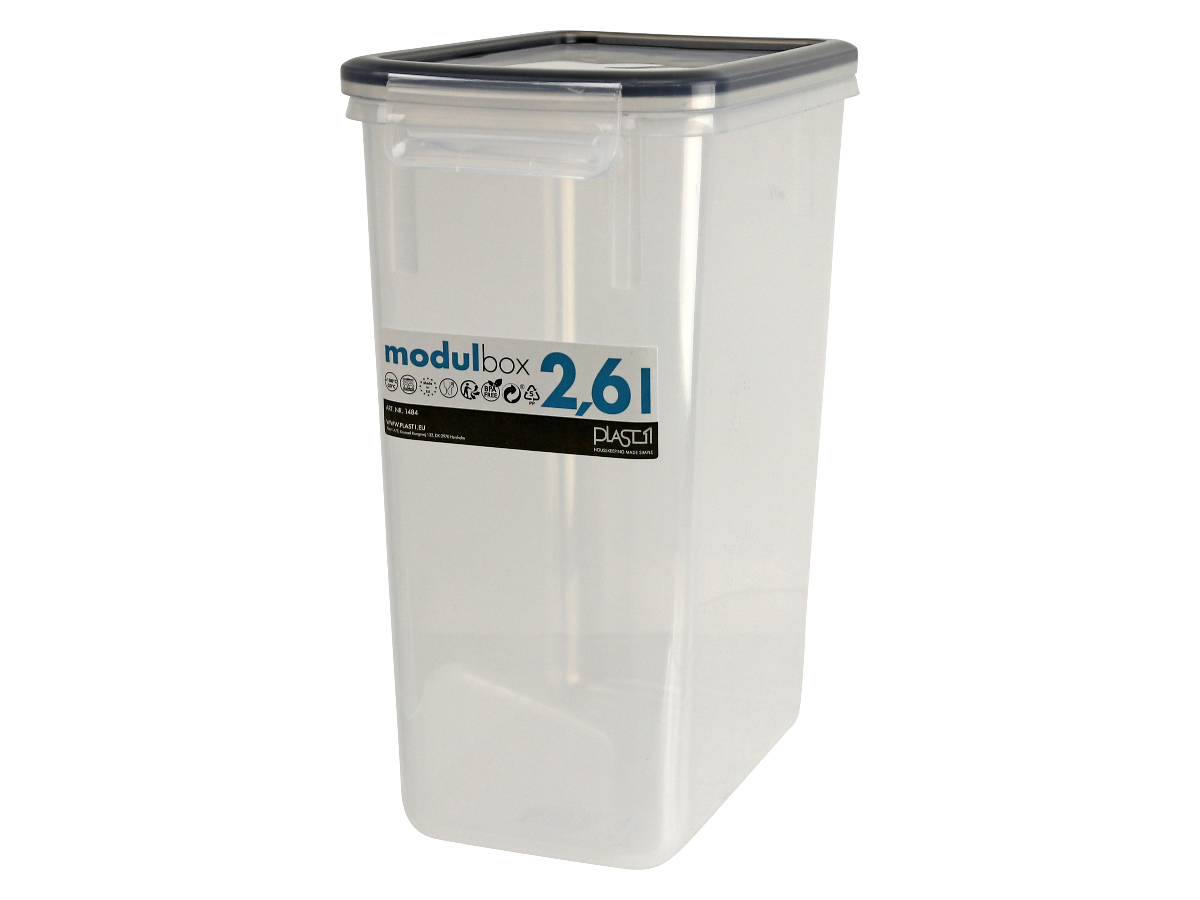 Lebensmittelaufbewahrungsbox, Müslibox, 2,6l Lebensmittelaufbewahrungsbox, Müslibox, 2,6l