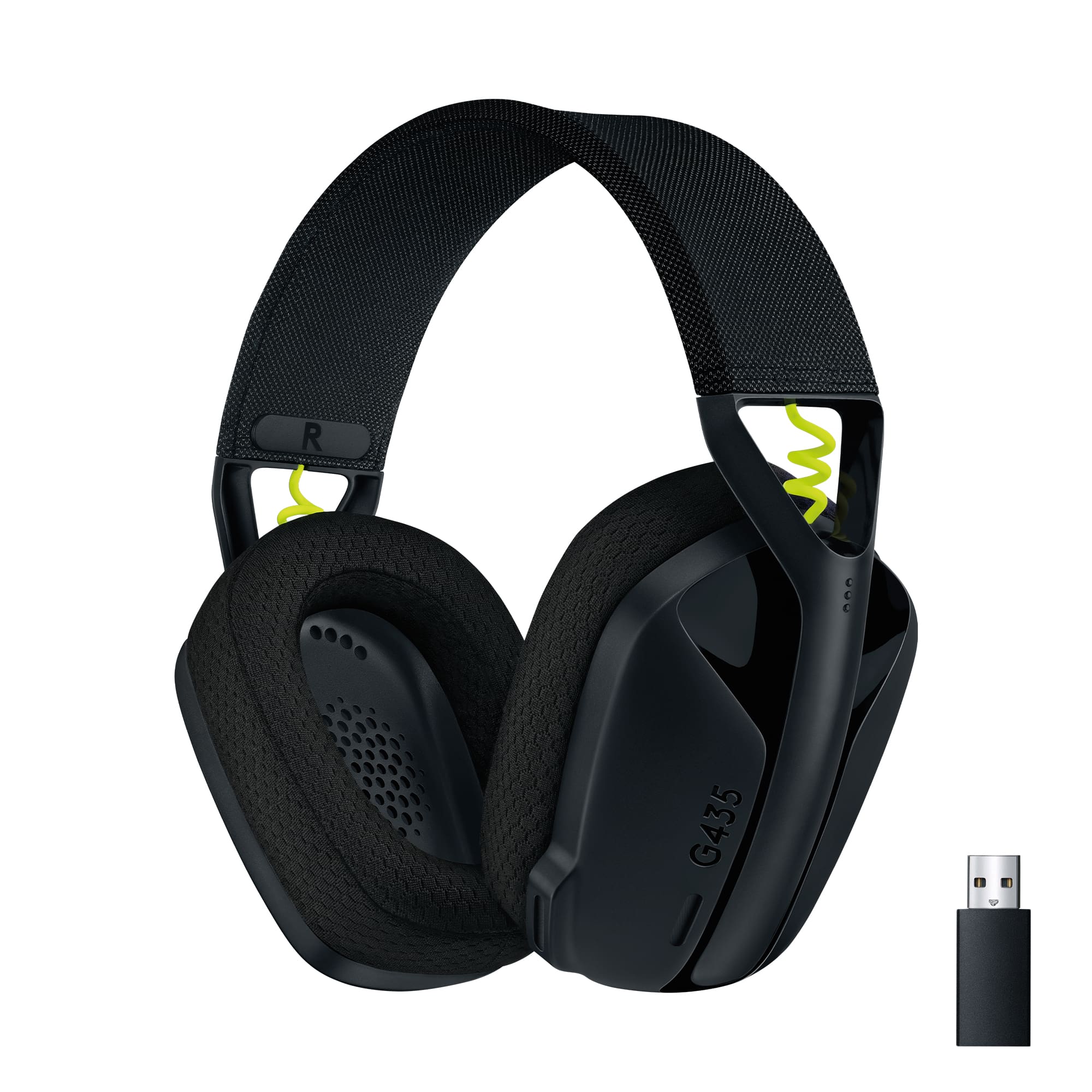LOGITECH Gaming-Headset G435 schwarz/neongelb LOGITECH Gaming-Headset G435 schwarz/neongelb