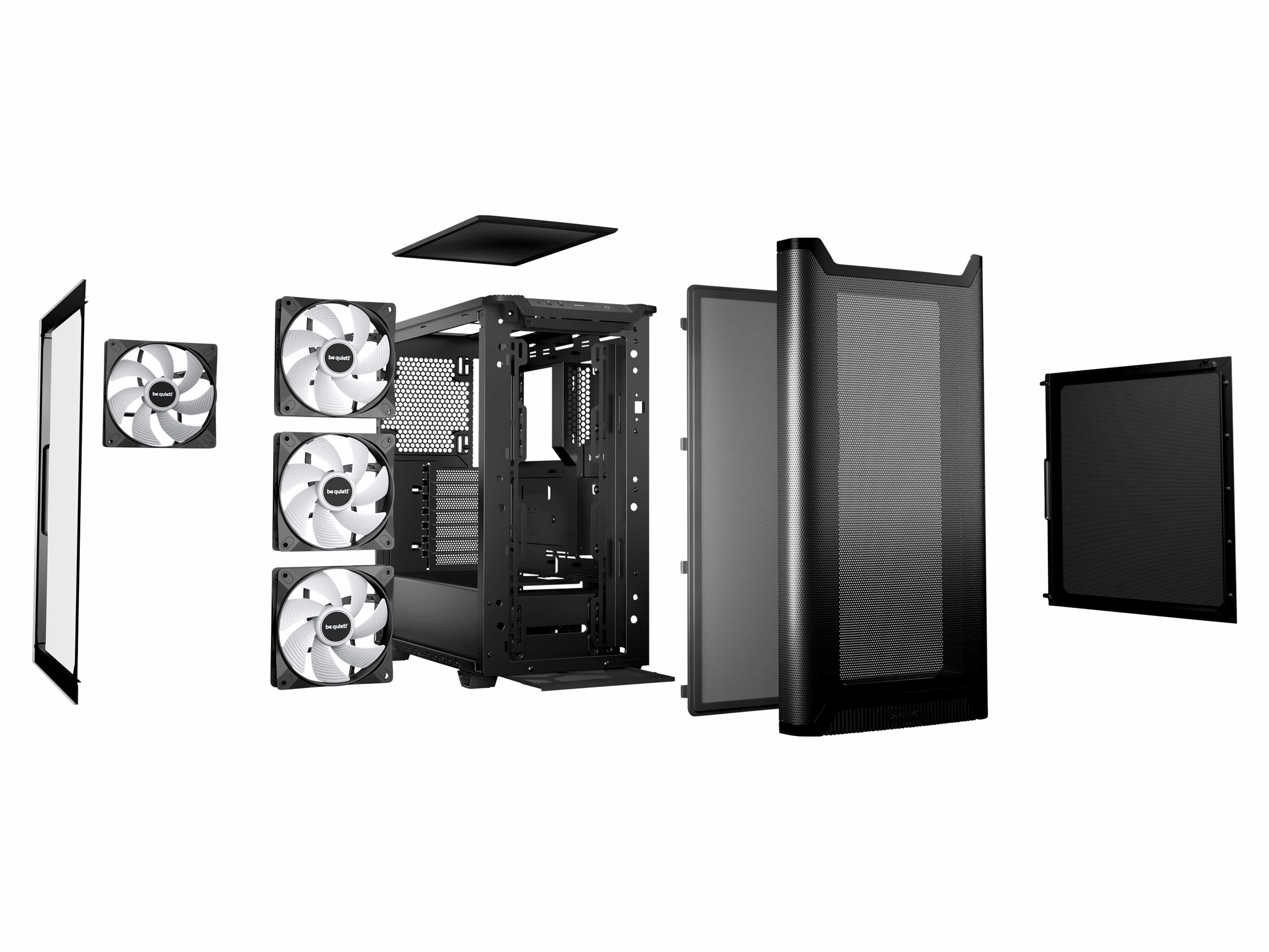 BE QUIET! Midi Tower Pure Base 501LX schwarz BE QUIET! Midi Tower Pure Base 501LX schwarz