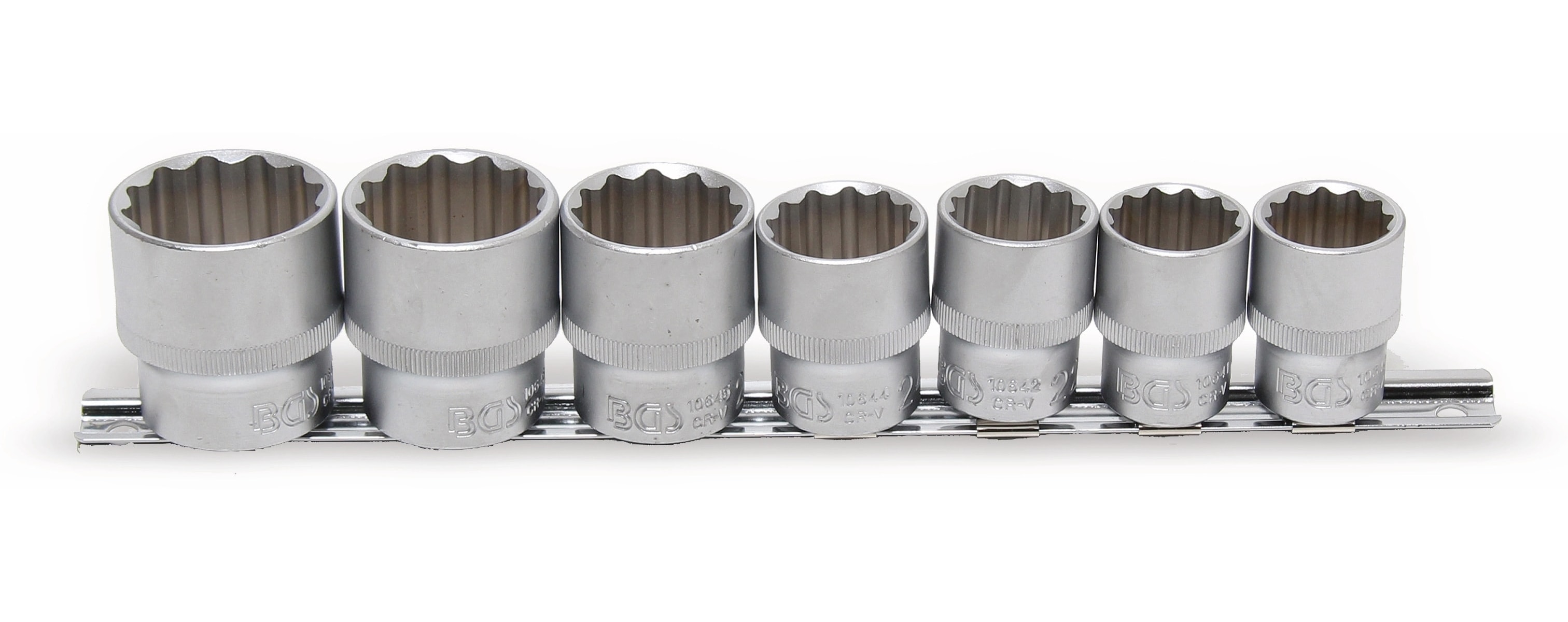BGS TECHNIC Steckschlüsseleinsatz-Set, (1/2“), 20….32 mm, 7-teilig BGS TECHNIC Steckschlüsseleinsatz-Set, (1/2“), 20….32 mm, 7-teilig