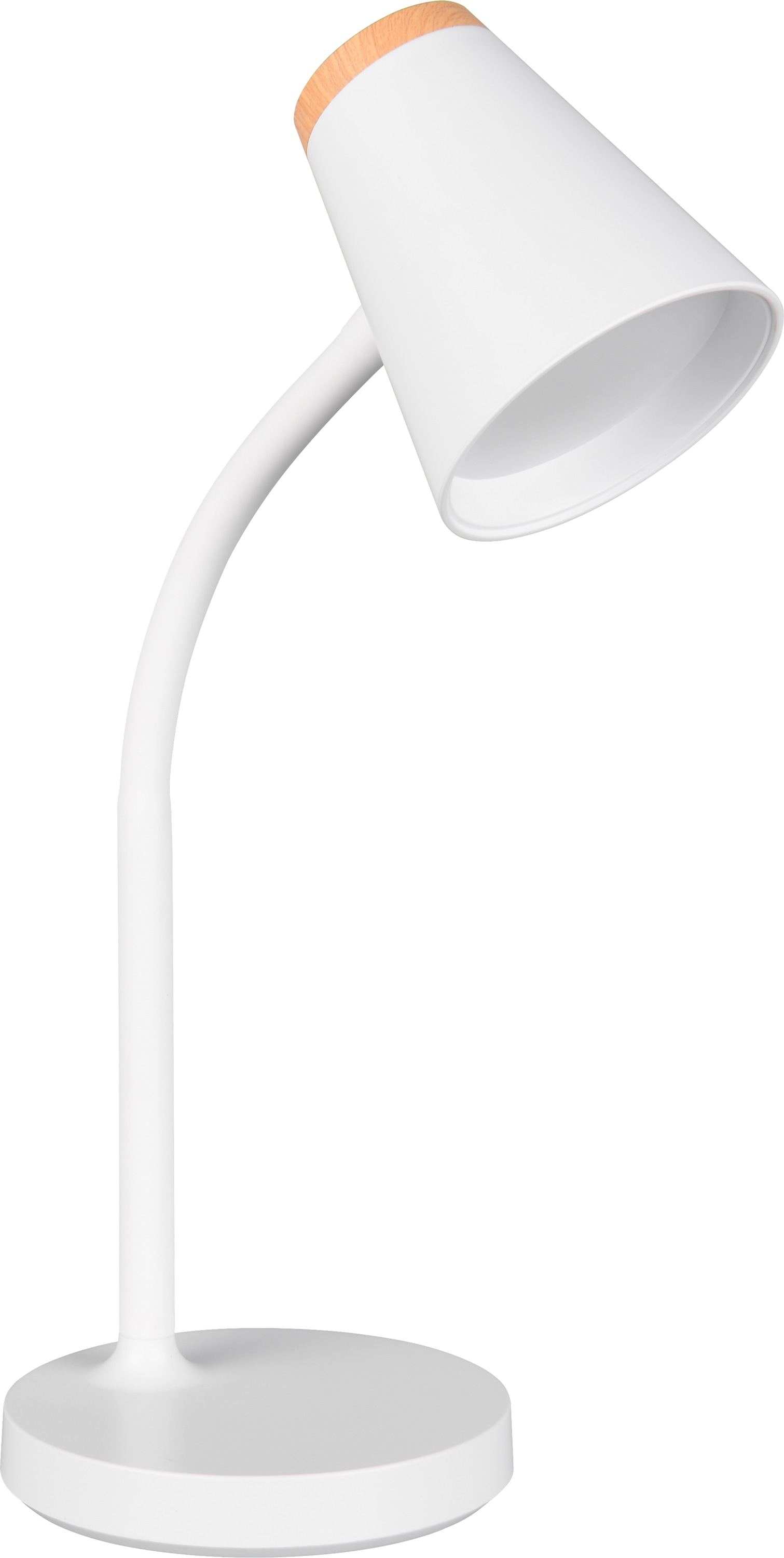 REALITY LED-Tischleuchte PONGO, R55831101, 4,5W, 500lm, 3000K, weiß REALITY LED-Tischleuchte PONGO, R55831101, 4,5W, 500lm, 3000K, weiß