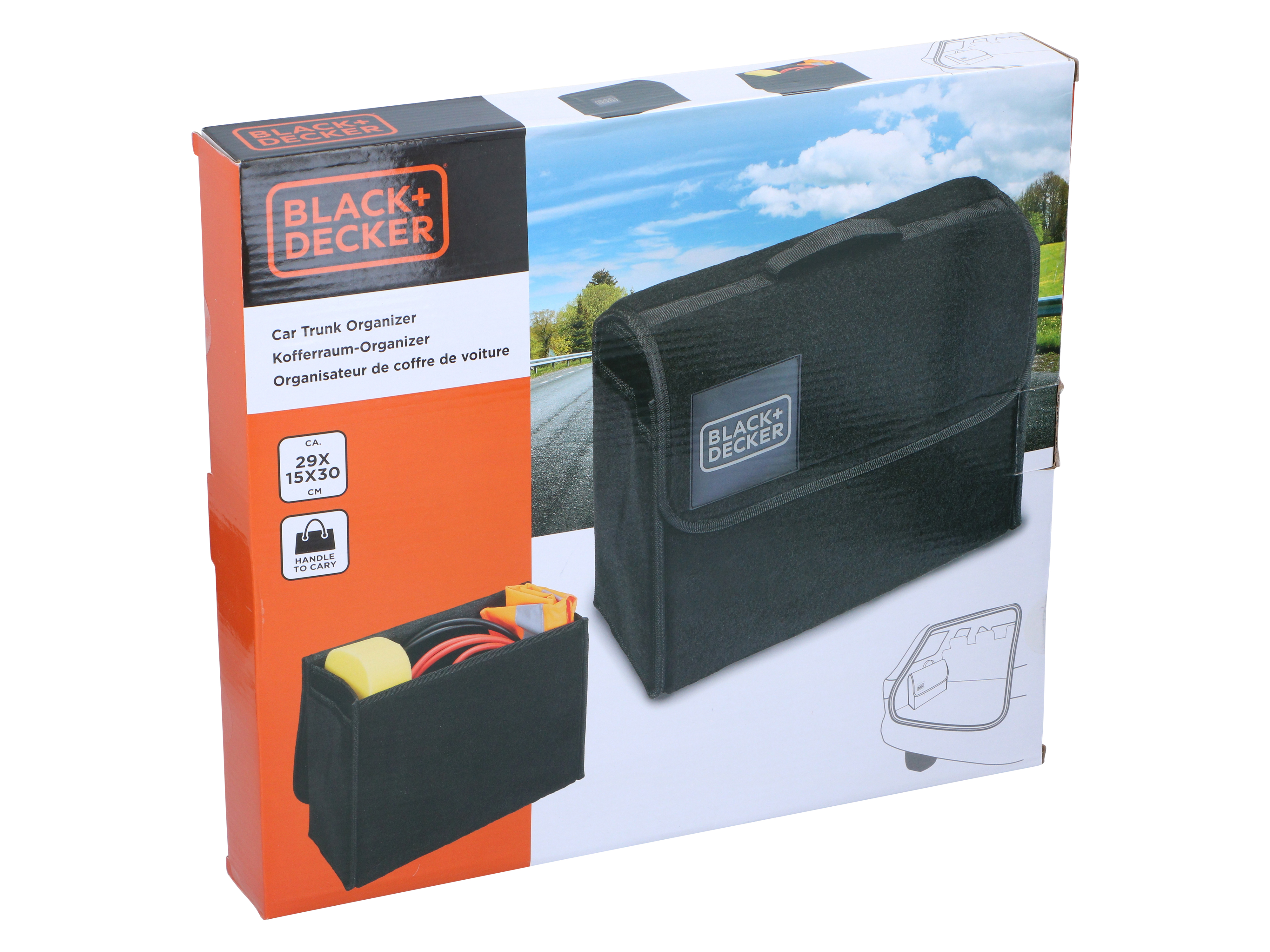 BLACK & DECKER Auto-Organizer, aufklappbar, 29x15x30 cm