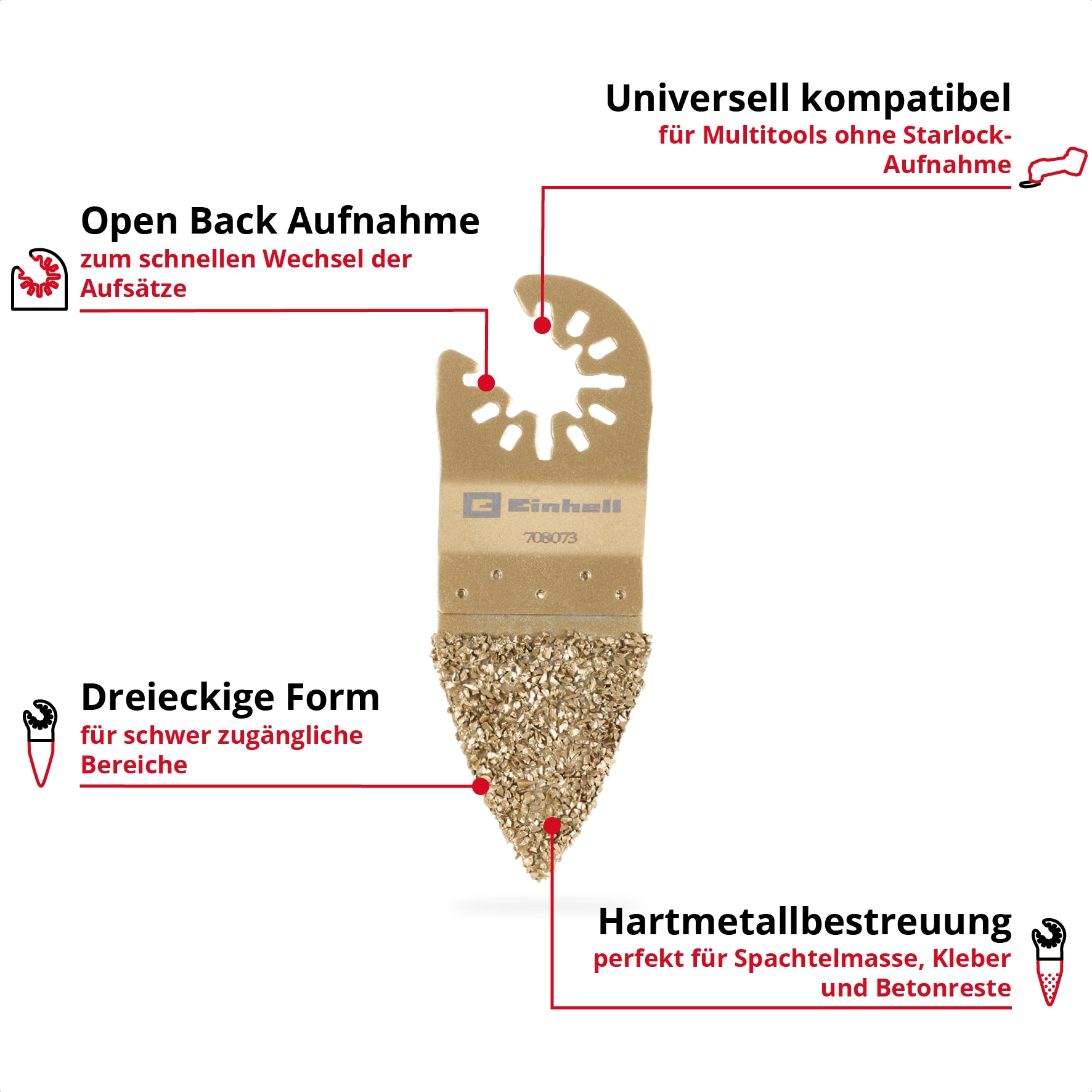 EINHELL Fingerraspel, 708073, 34 mm EINHELL Fingerraspel, 708073, 34 mm