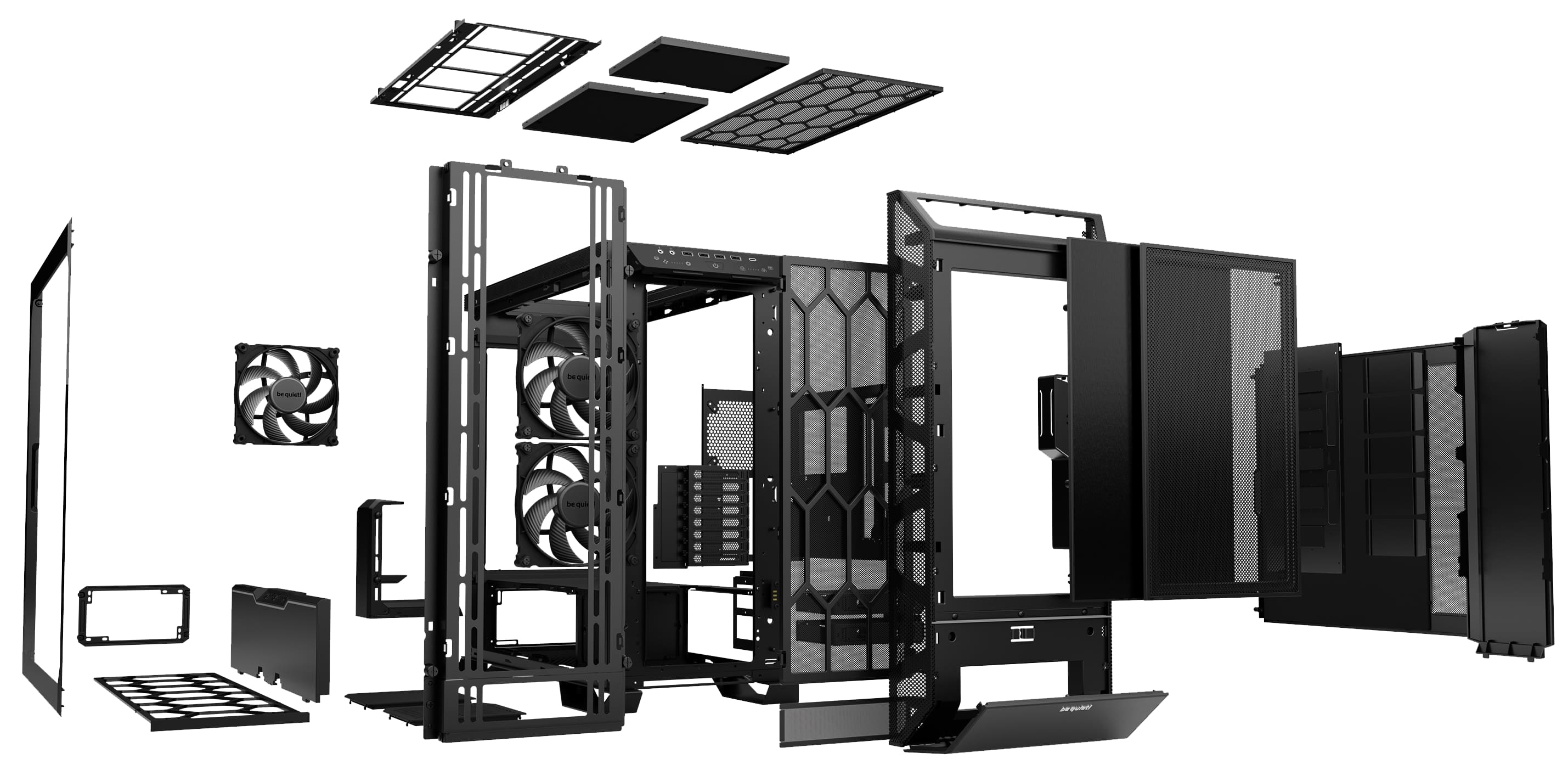 BE QUIET! Big Tower Dark Base Pro 901 Black BE QUIET! Big Tower Dark Base Pro 901 Black