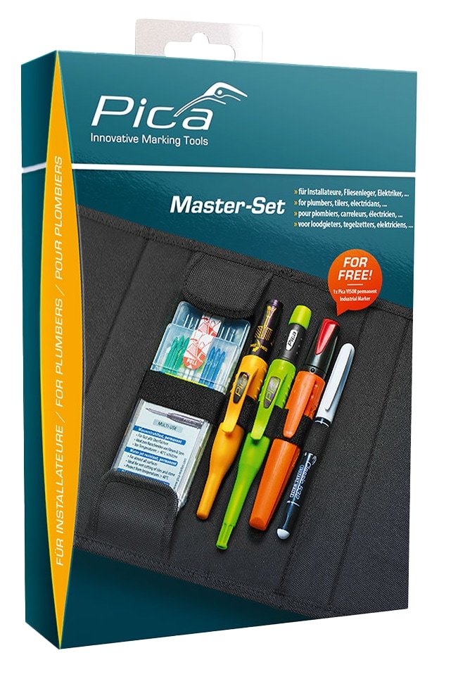 PICA Master-Set 55020, Installateur PICA Master-Set 55020, Installateur
