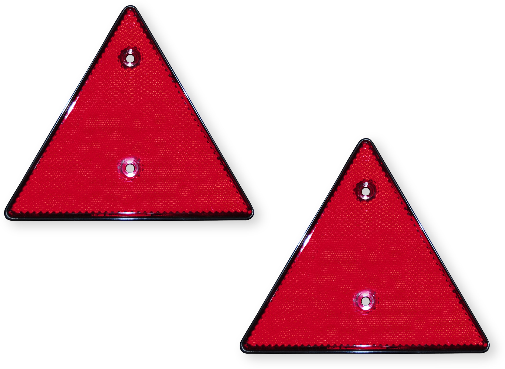 LAS Dreieck-Reflektor-Set, rot, 2 Stück LAS Dreieck-Reflektor-Set, rot, 2 Stück