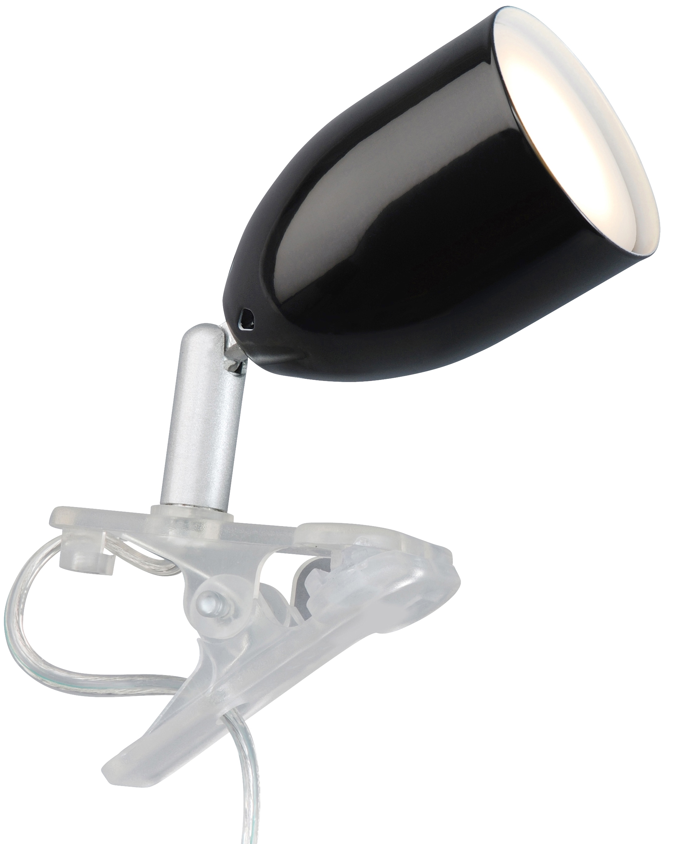 BRILLIANT LED-Klemmleuchte Leo, 3 W, 250 lm, 3000 K, schwarz BRILLIANT LED-Klemmleuchte Leo, 3 W, 250 lm, 3000 K, schwarz