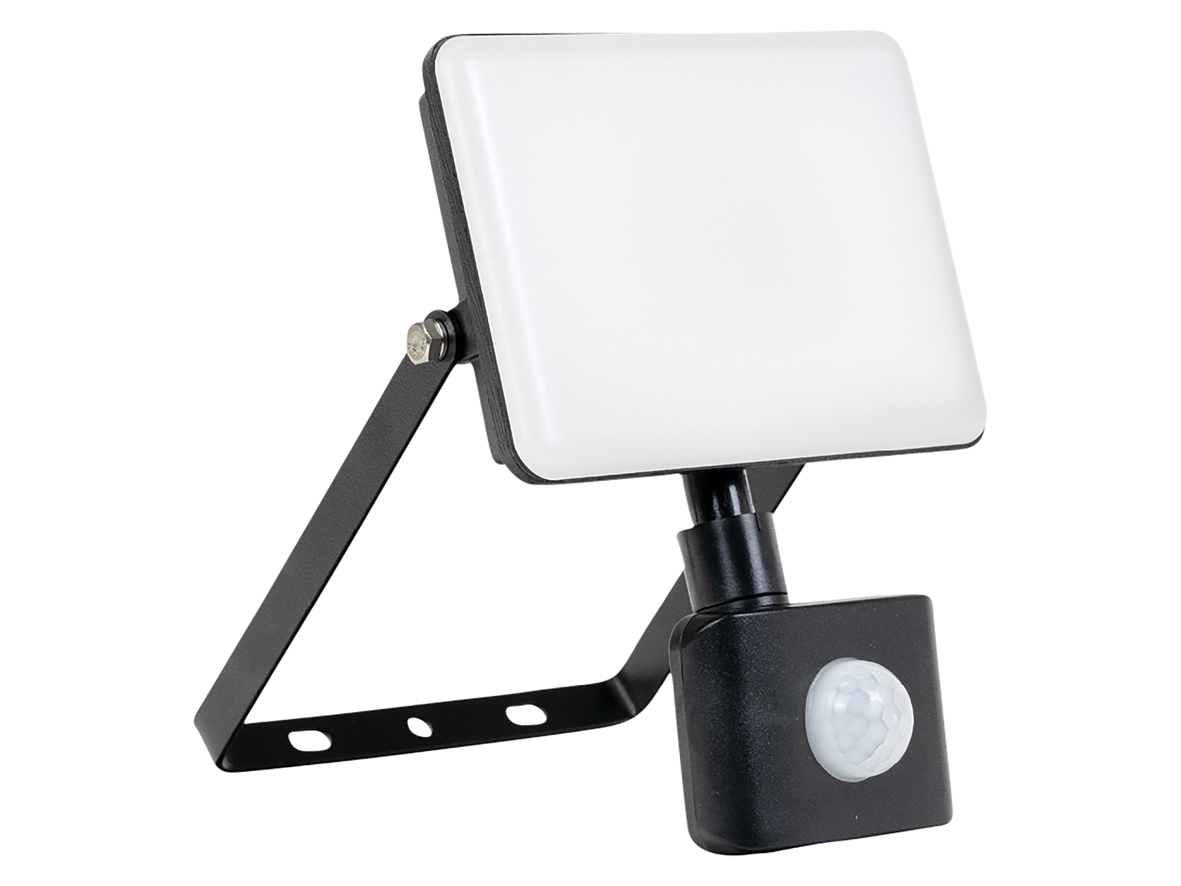 LUXULA LED-Fluter mit Bewegungsmelder, EEK: F, 50W, 5000lm, IP44, 4000K, schwarz LUXULA LED-Fluter mit Bewegungsmelder, EEK: F, 50W, 1000lm, 5000K, schwarz