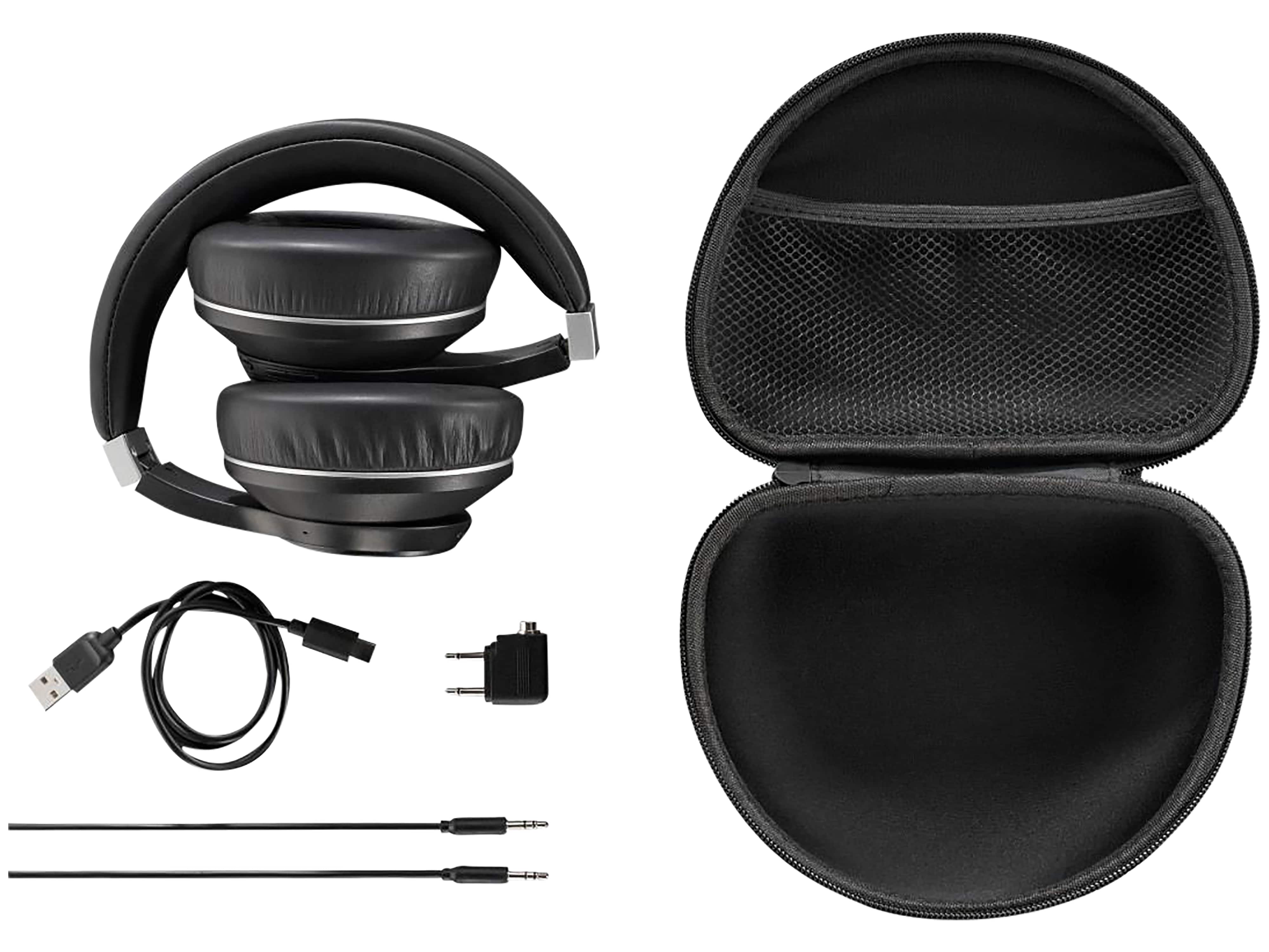 HAMA Over-Ear Kopfhörer Passion Voyage, Bluetooth, ANC, schwarz HAMA Over-Ear Kopfhörer Passion Voyage, Bluetooth, ANC, schwarz