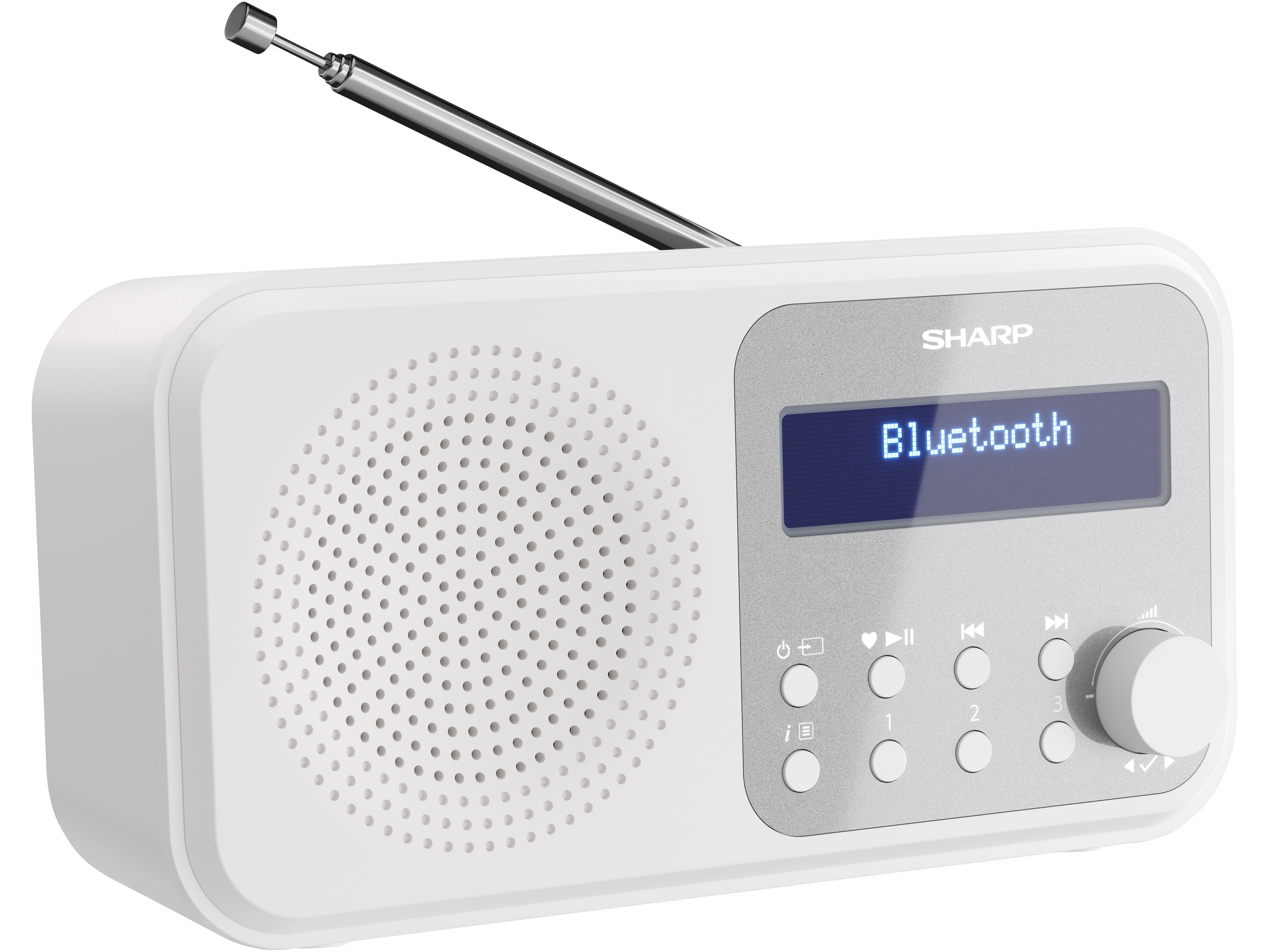 SHARP DAB+/FM Radio DR-P420, USB, Bluetooth, weiß SHARP DAB+/FM Radio DR-P420, USB, Bluetooth, weiß