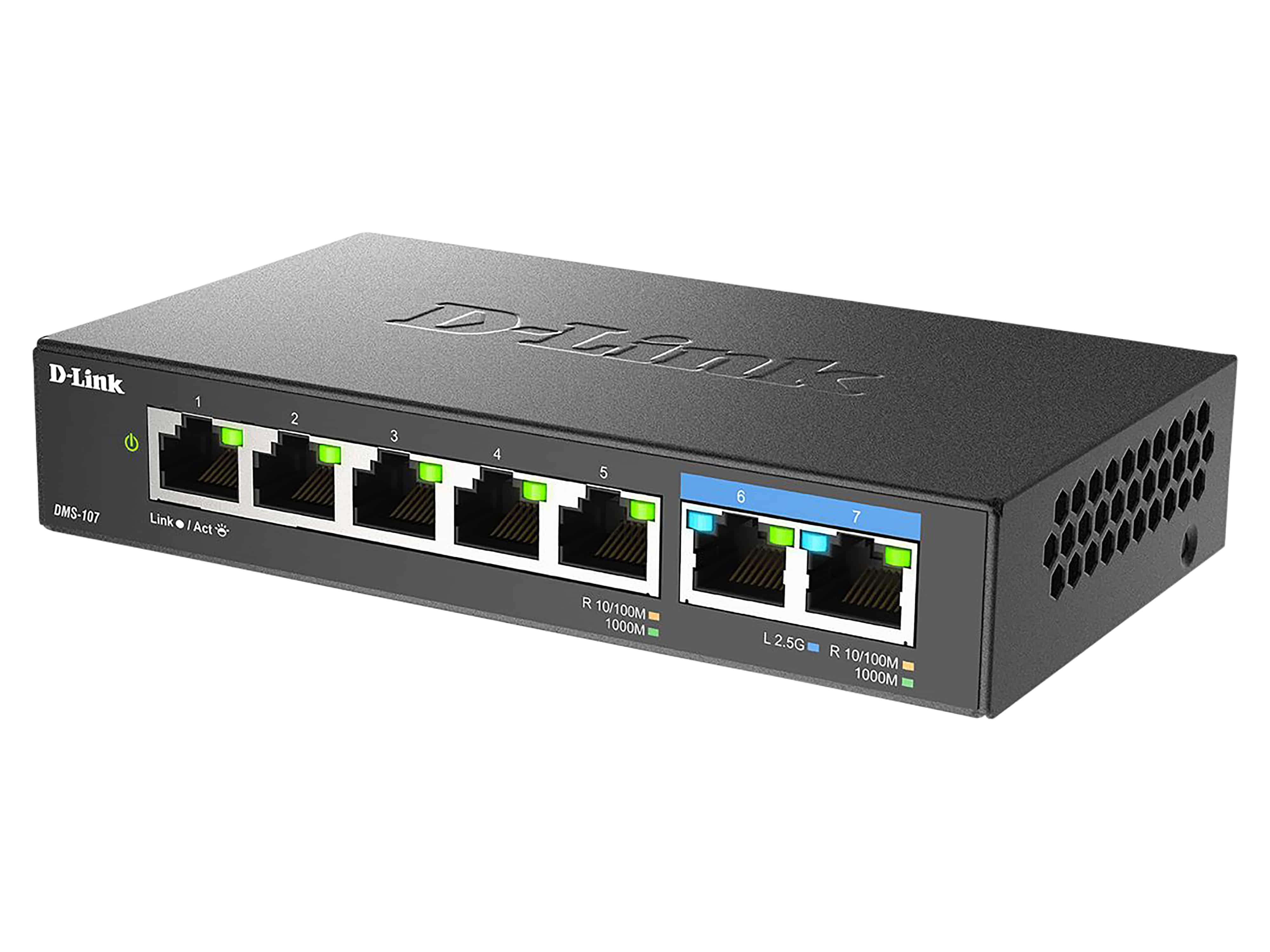 D-LINK Netzwerk-Switch DMS-107 D-LINK Netzwerk-Switch DMS-107