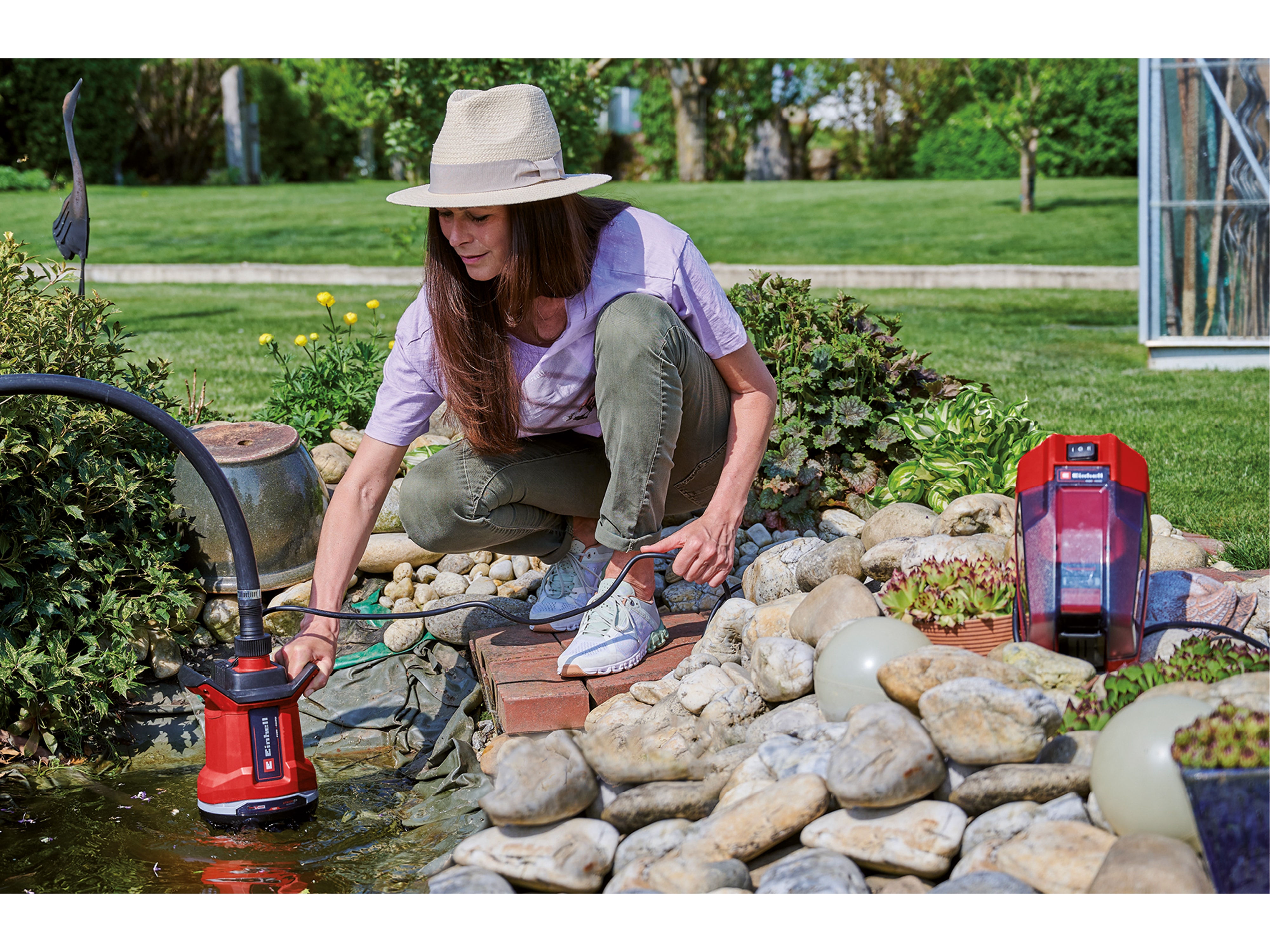 EINHELL Akku-Schmutzwasserpumpe GE-DP 18/25 Li + Starterset EINHELL Akku-Schmutzwasserpumpe GE-DP 18/25 Li + Starterset