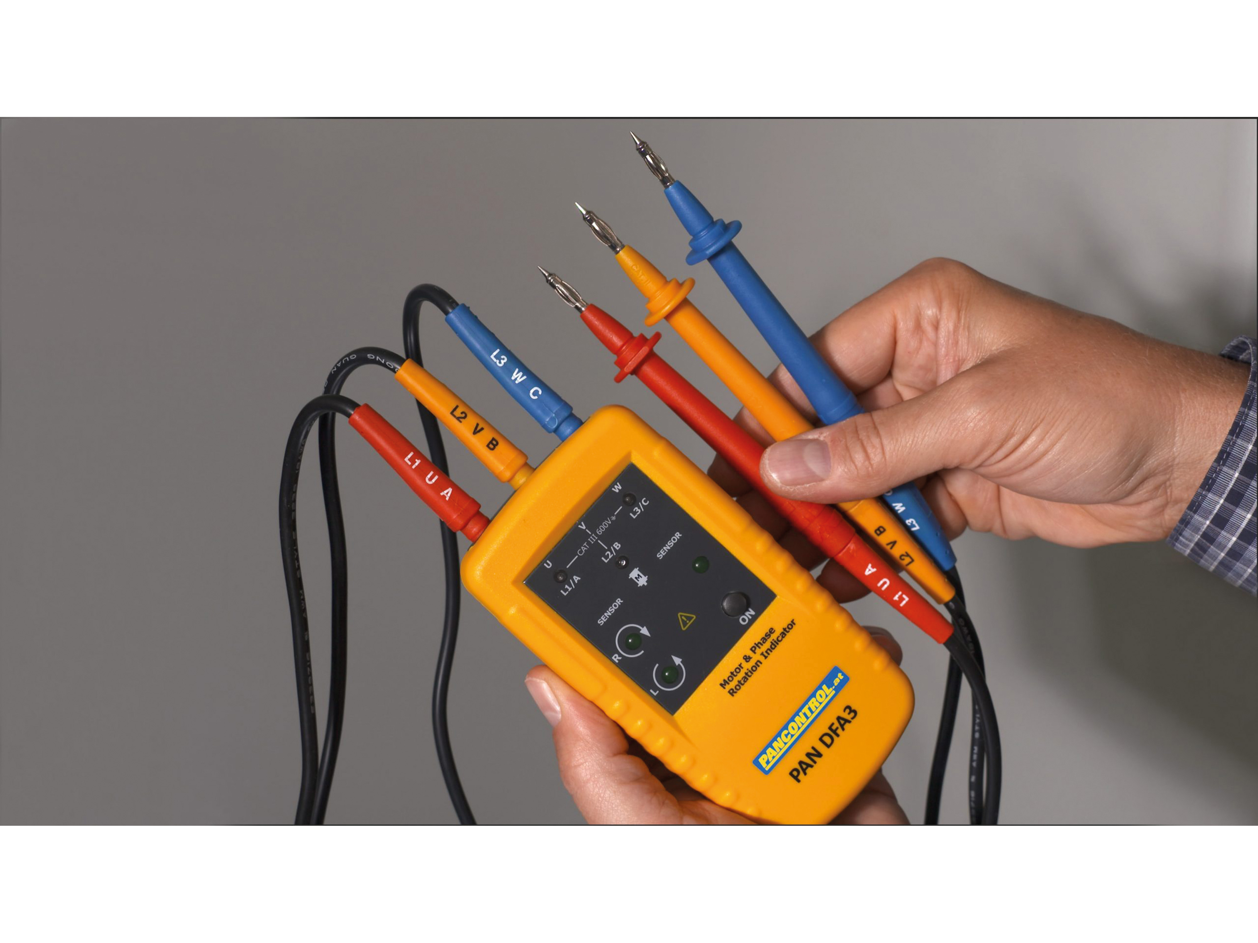 PANCONTROL Drehfeld- und Motor-Drehrichtungsanzeiger PAN DFA3 PANCONTROL Drehfeld- und Motor-Drehrichtungsanzeiger PAN DFA3