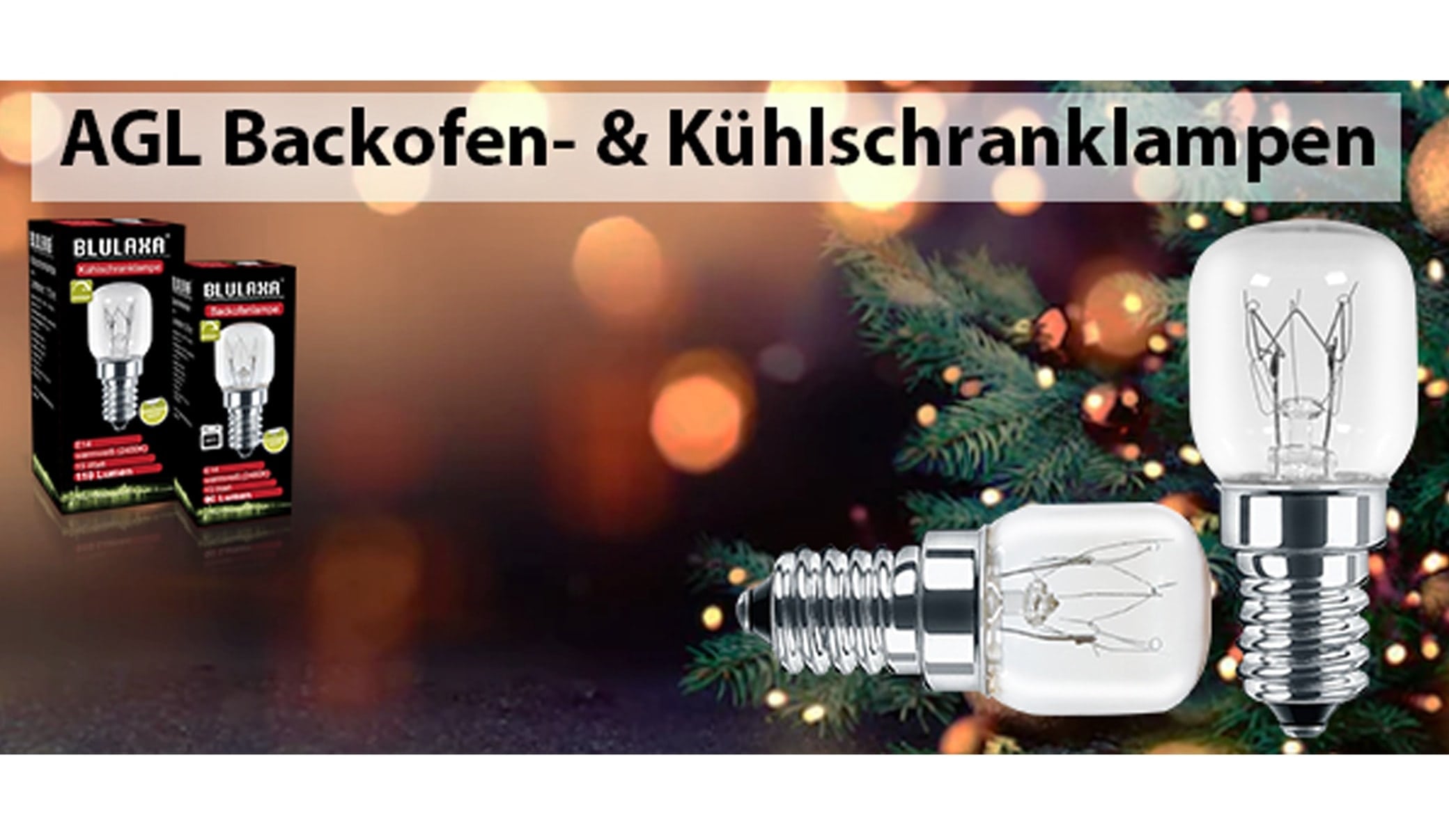 BLULAXA AGL Backofenlampe T22, E14, 15 W, 300°C, 90 lm, 2400K, 22x48 mm BLULAXA AGL Backofenlampe T22, E14, 15 W, 300°C, 90 lm, 2400K, 22x48 mm