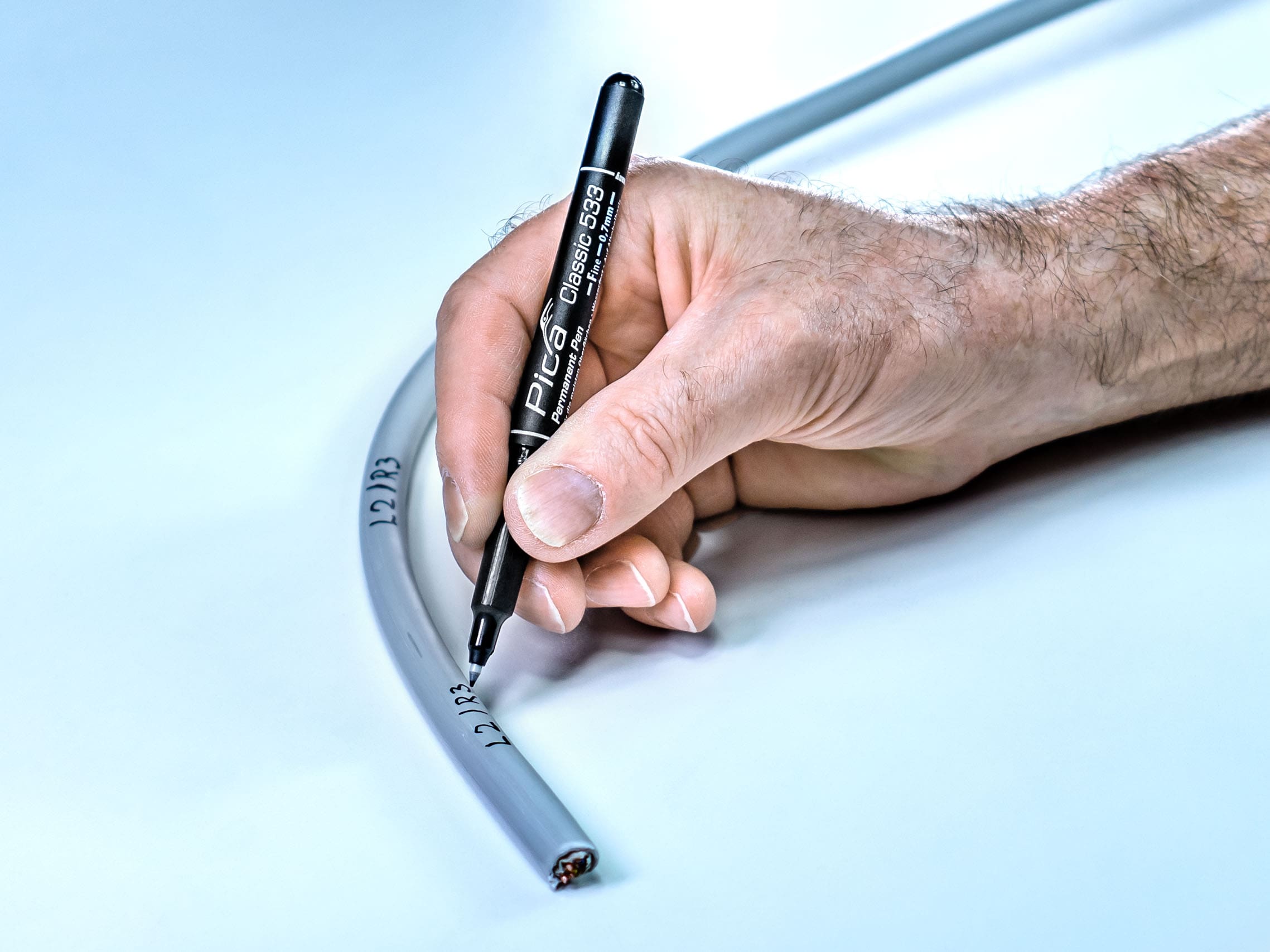 PICA Classic Permanent Pen, 534/46/SB, Medium, schwarz PICA Classic Permanent Pen, 534/46/SB, Medium, schwarz