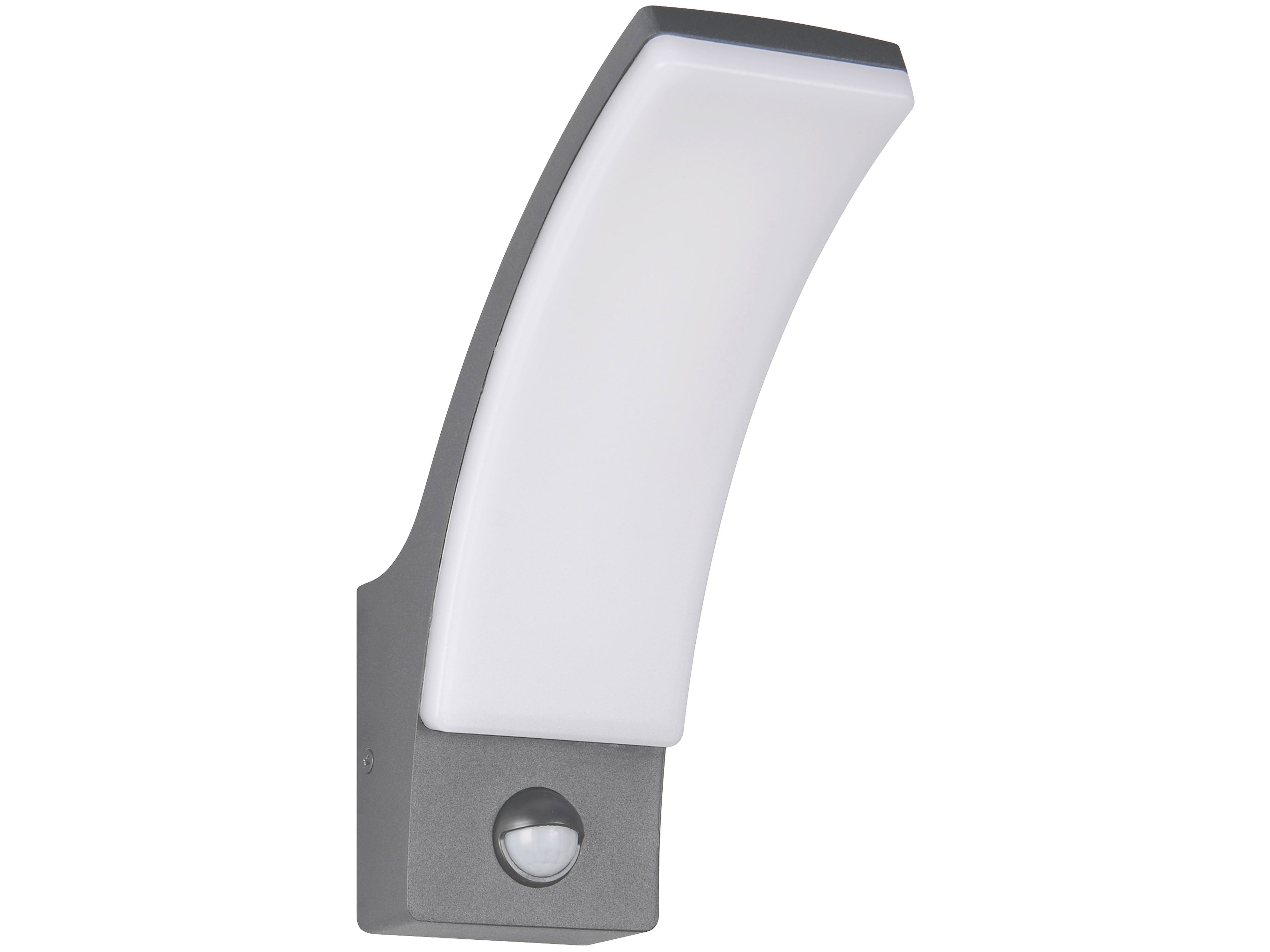 REALITY LED-Wandleuchte Beja R23359142, mit Bewegungssensor, 12,5W, 4000K, 1650lm, neutalweiß, IP44, Anthrazit REALITY LED-Wandleuchte Beja R23359142, mit Bewegungssensor, 12,5W, 4000K, 1650lm, neutalweiß, IP44, Anthrazit