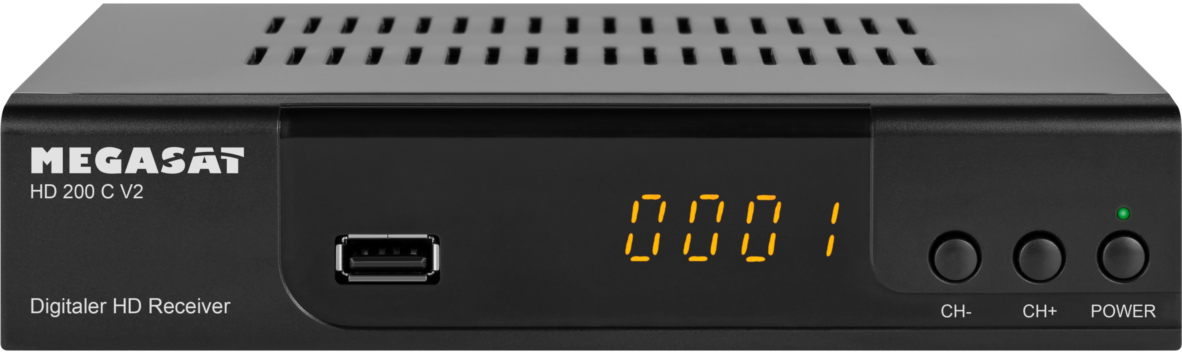 MEGASAT Receiver HD 200C V2, DVB-C, HDTV, S/PDIF MEGASAT Receiver HD 200C V2, DVB-C, HDTV, S/PDIF