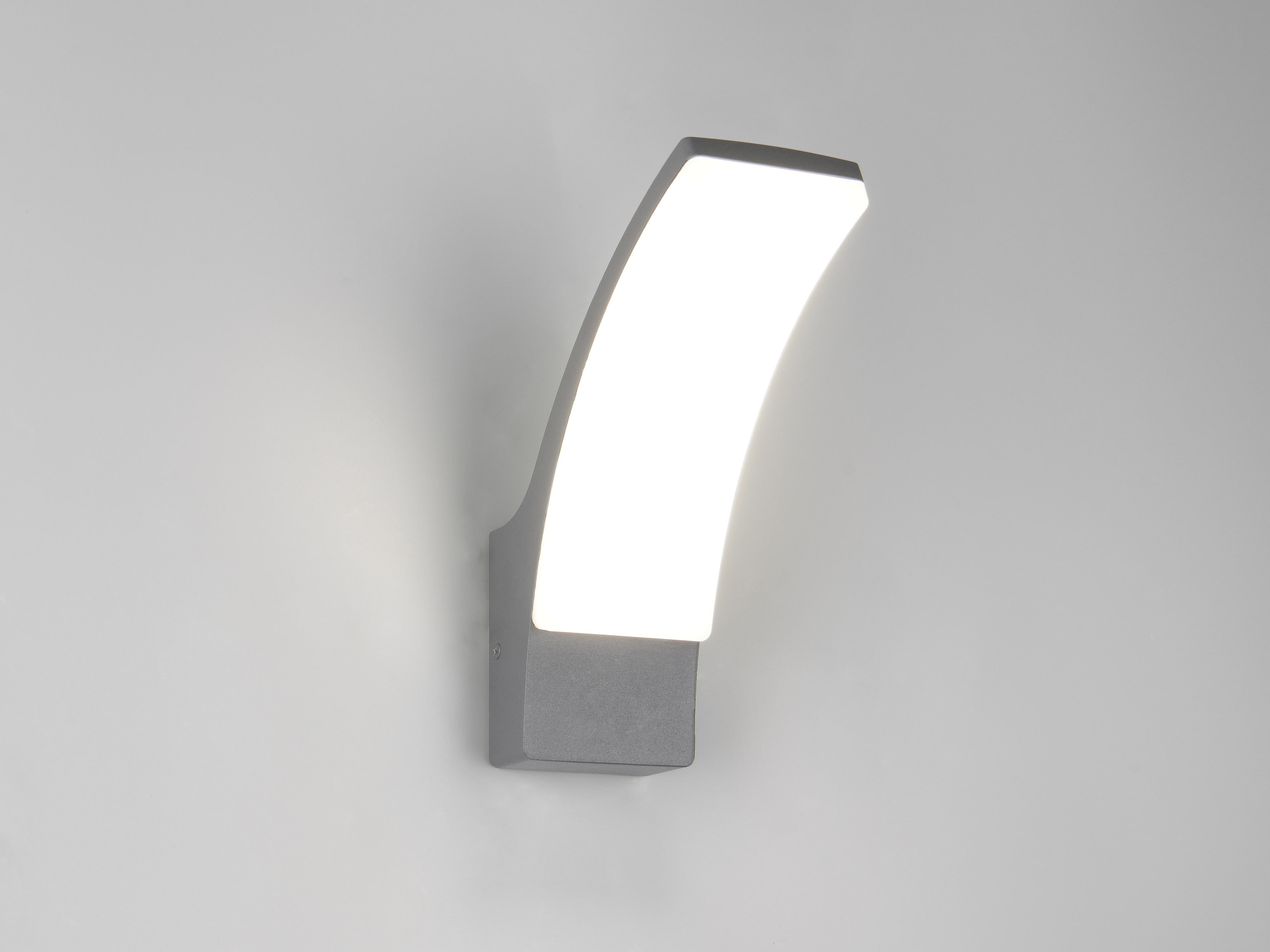 REALITY LED-Wandleuchte Beja R23356142, 12,5W, 4000K, 1650lm, neutralweiß, IP44, Anthrazit REALITY LED-Wandleuchte Beja R23356142, 12,5W, 4000K, 1650lm, neutralweiß, IP44, Anthrazit