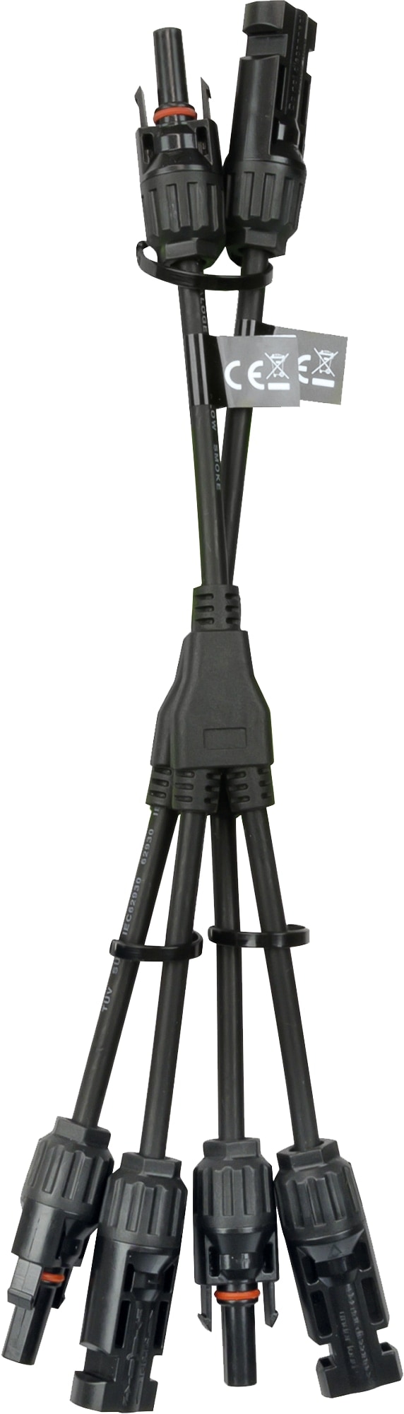 SCHWAIGER Solar Verteiler/Kabeladapter 2in1, SOMC4212, 20 cm SCHWAIGER Solar Verteiler/Kabeladapter 2in1, SOMC4212, 20 cm