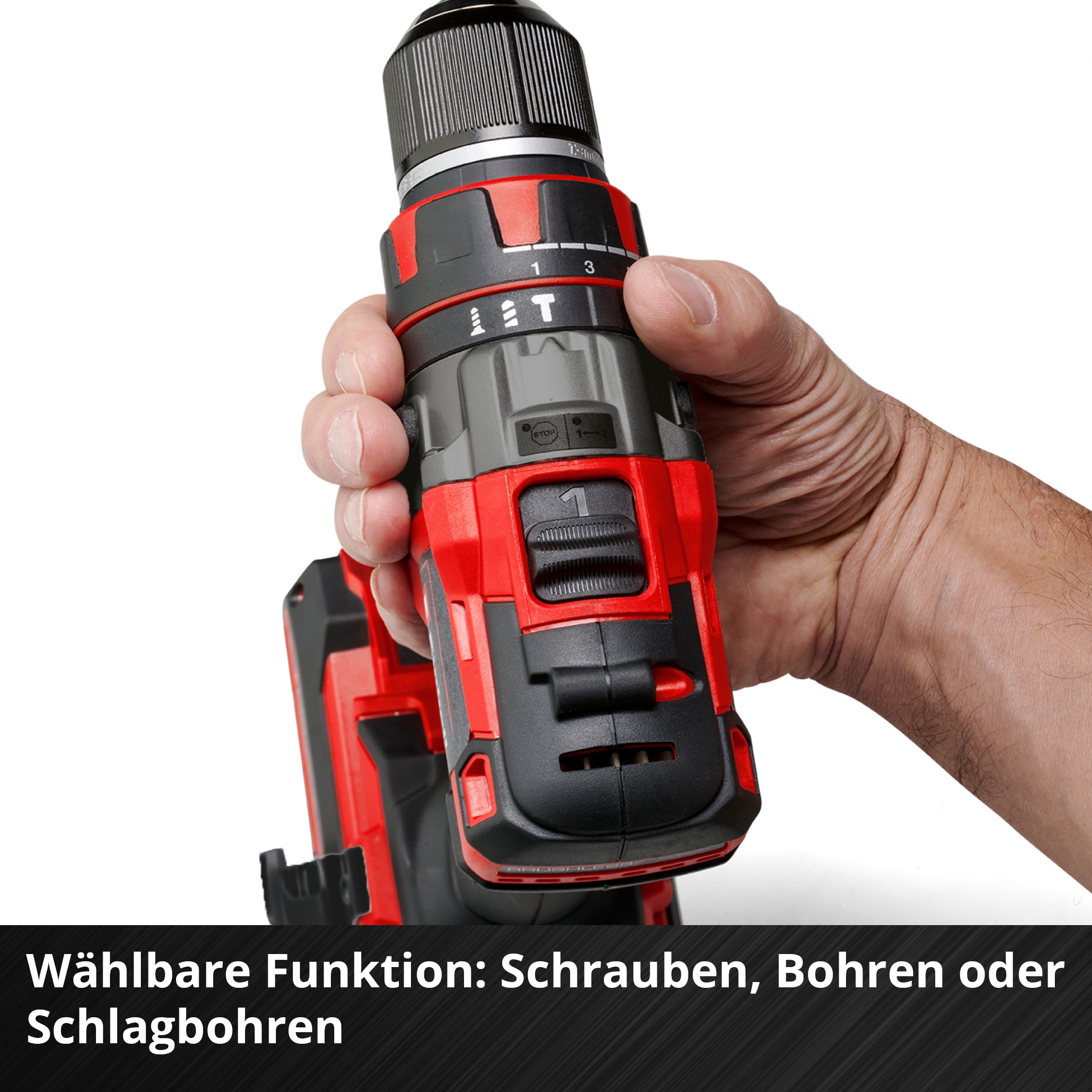 EINHELL PROFESSIONAL Akku-Schlagbohrschrauber TP-CD 18/80 Li-i BL-Solo EINHELL PROFESSIONAL Akku-Schlagbohrschrauber TP-CD 18/80 Li-i BL-Solo