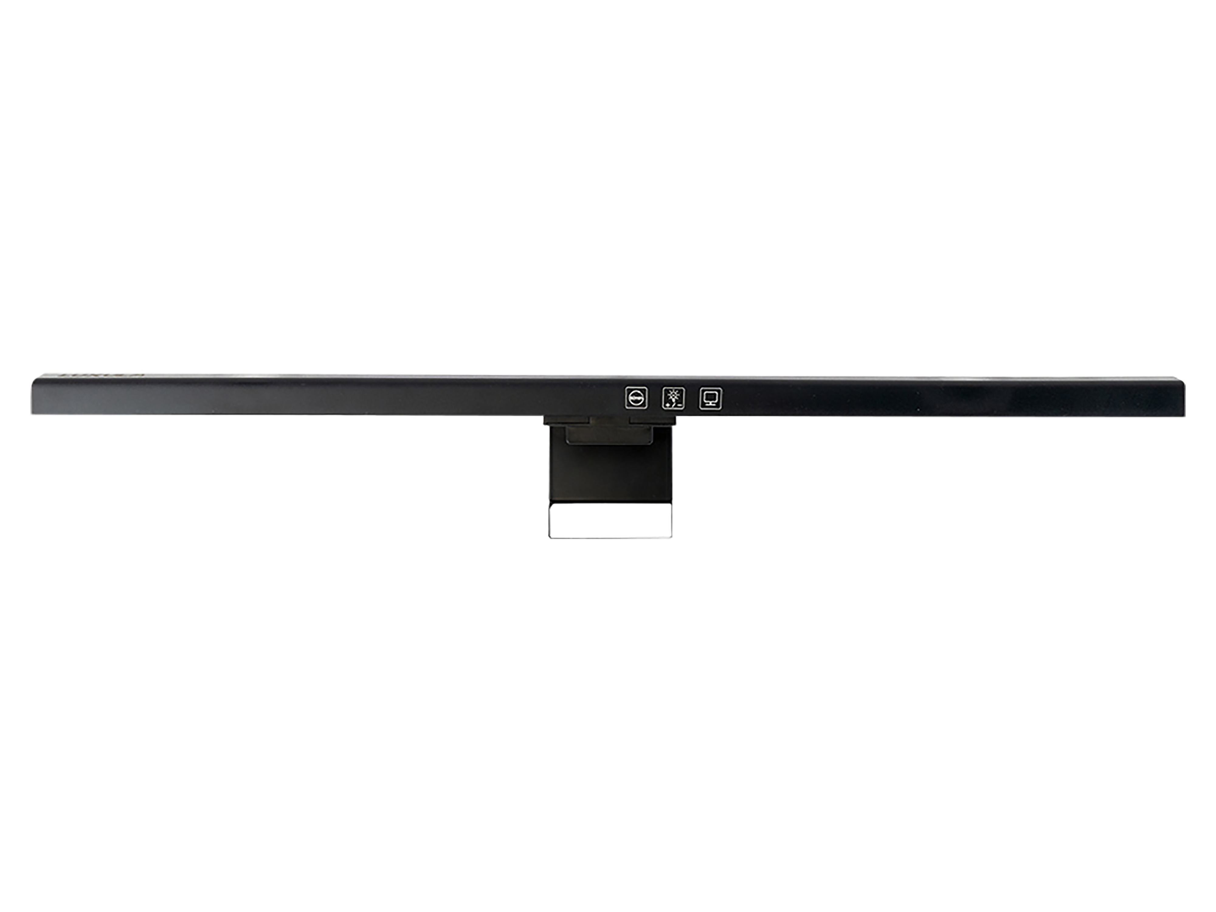 LUXULA LED-Monitorleuchte, 5W, EEK: G, 250lm, CCT, IP20, Touch Control, schwarz, 50 cm