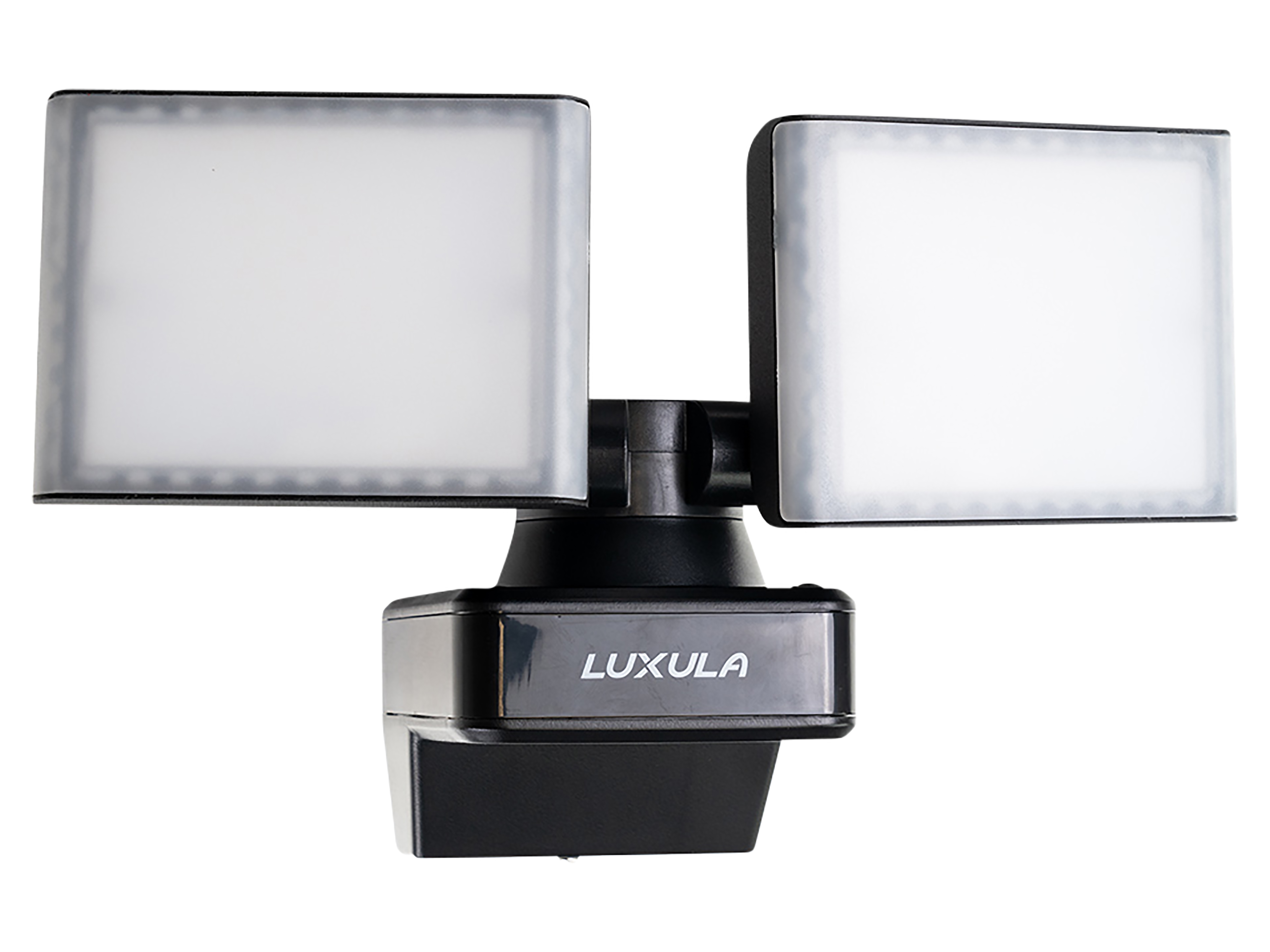 LUXULA LED-Fluter LX400190, 2-köpfig, 2x 15 W, 3200 lm, 4000 K, schwarz LUXULA LED-Fluter LX400190, 2-köpfig, 2x 15 W, 3200 lm, 4000 K, schwarz