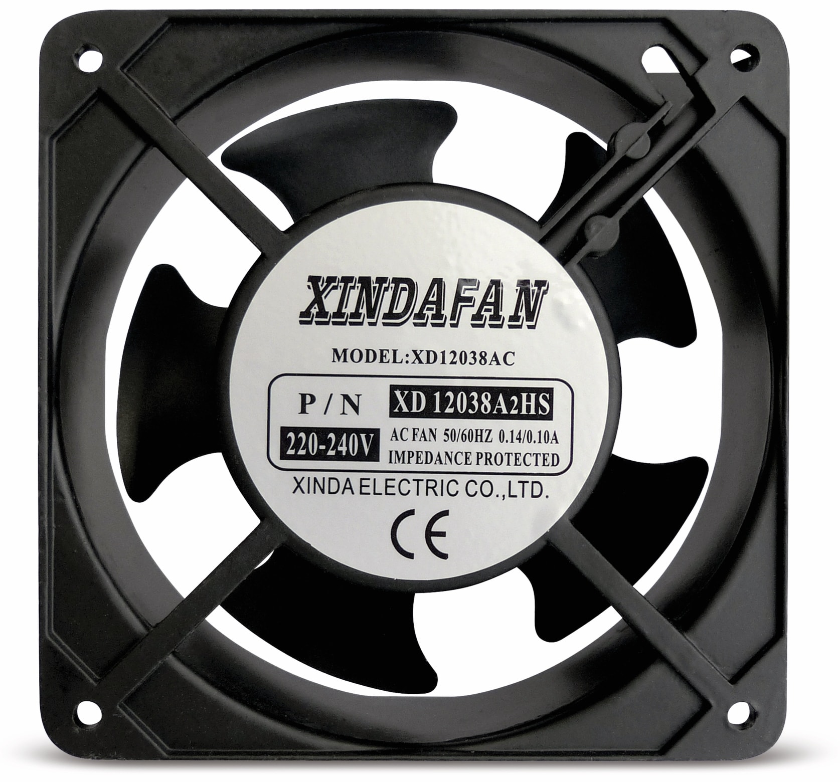 Axiallüfter, 120x120x38 mm, 230 V~ Axiallüfter, 120x120x38 mm, 230 V~