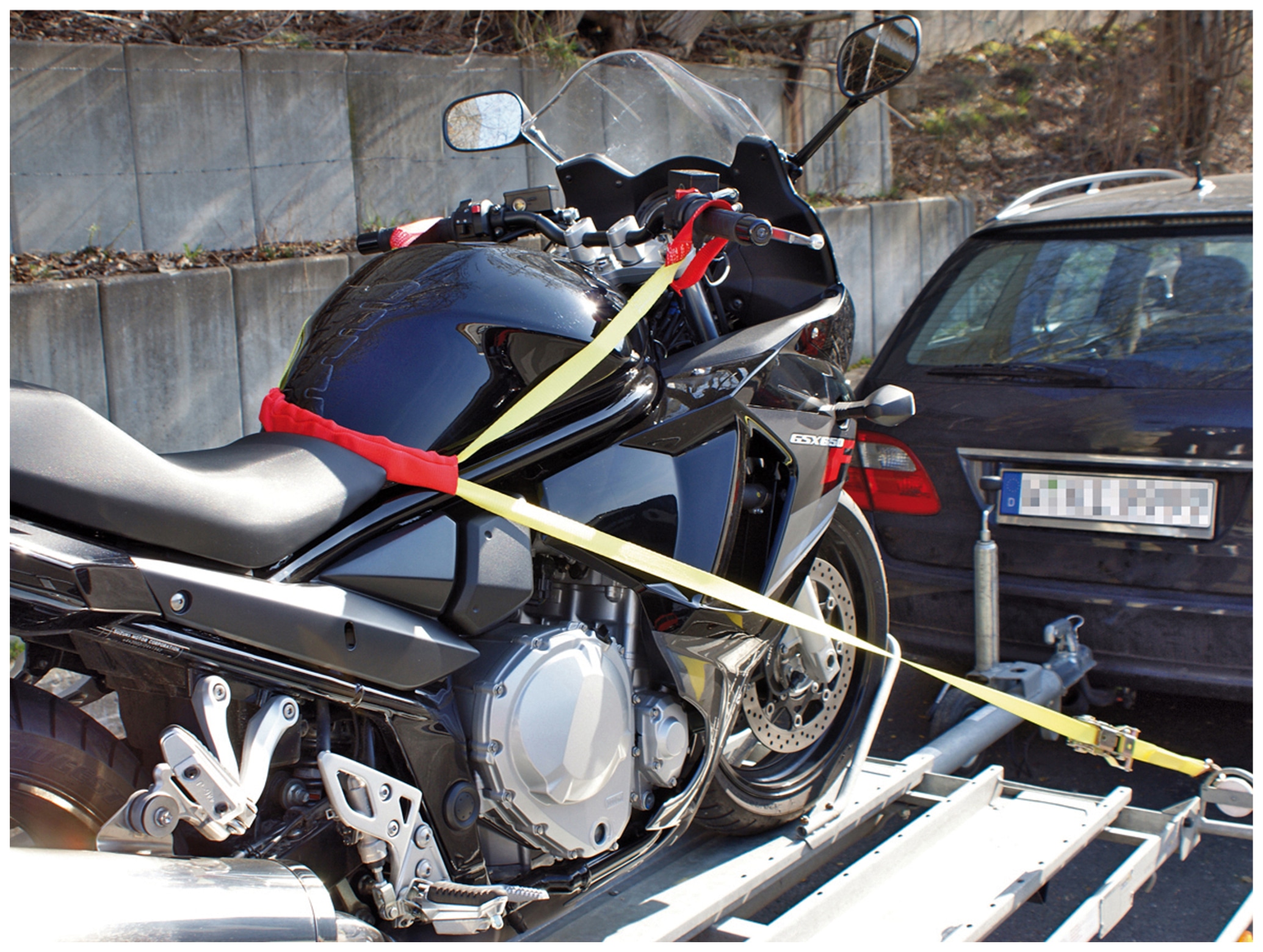 LAS Motorrad Verzurrsystem 10323, 2-teilig LAS Motorrad Verzurrsystem 10323, 2-teilig
