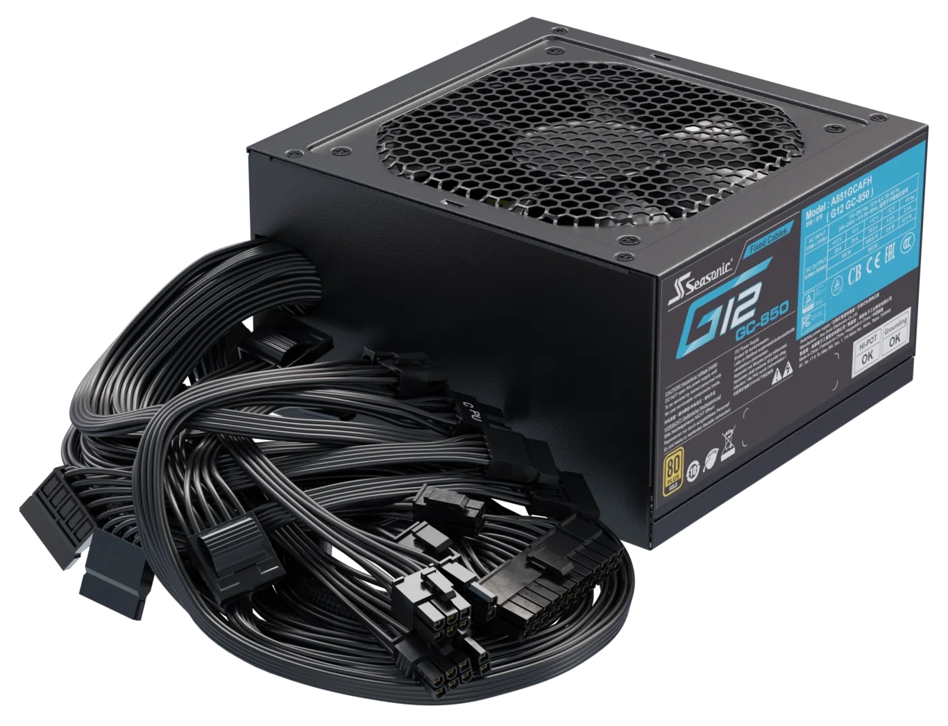 SEASONIC PC-Netzteil G12 GC-850 SEASONIC PC-Netzteil G12 GC-850