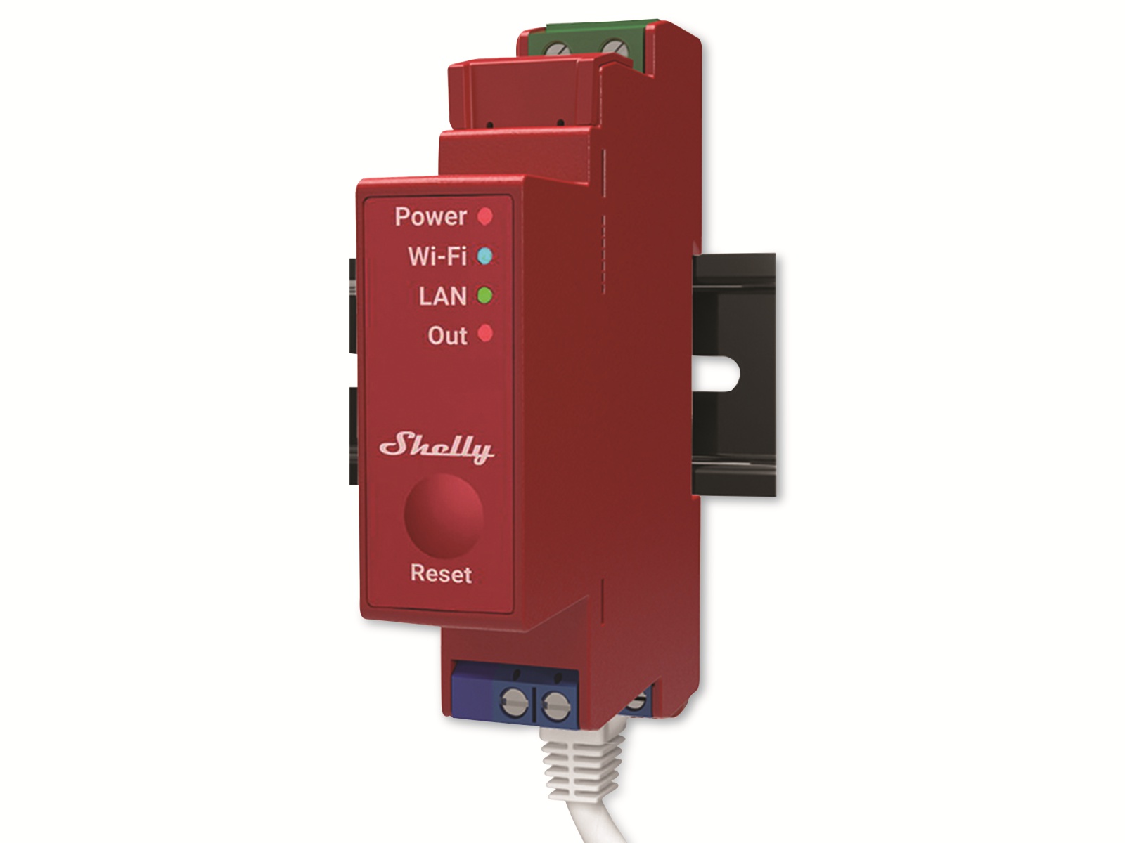 SHELLY WLAN-Schaltaktor Pro 1PM, 16 A, LAN-Anschluss, Bluetooth, Messfunktion SHELLY WLAN-Schaltaktor Pro 1PM, 16 A, LAN-Anschluss, Bluetooth, Messfunktion