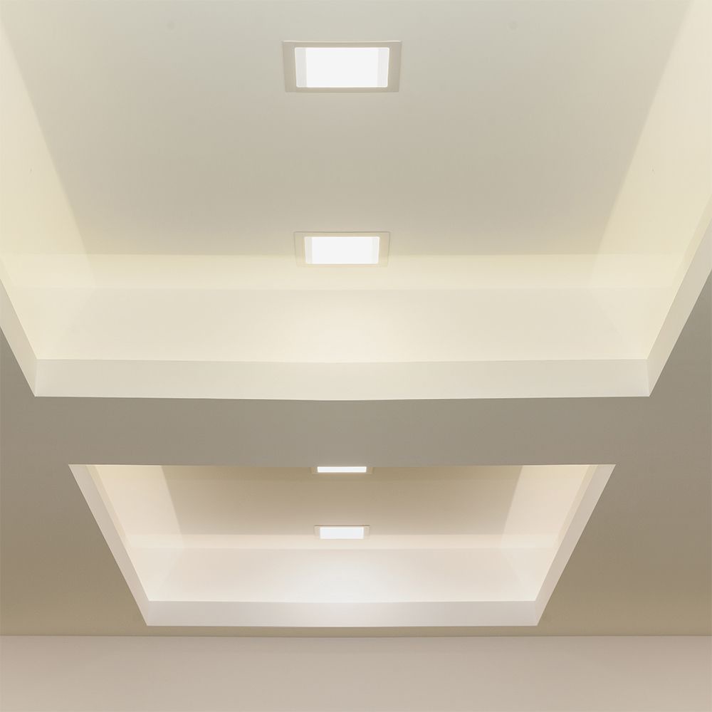 V-TAC LED-Einbauleuchte VT-61006, EEK: E, 6 W, 660 lm, 4000 K, weiß
