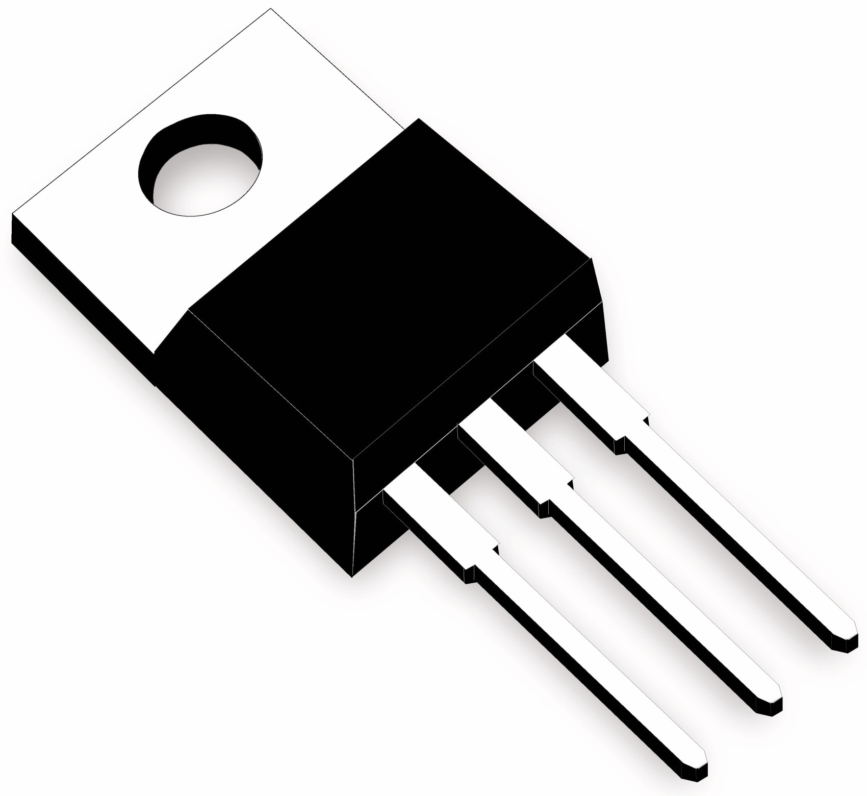 Transistor BDX33C, NPN-Darl., 100 V, 10 A, 70 W, TO220 Transistor BDX33C, NPN-Darl., 100 V, 10 A, 70 W, TO220