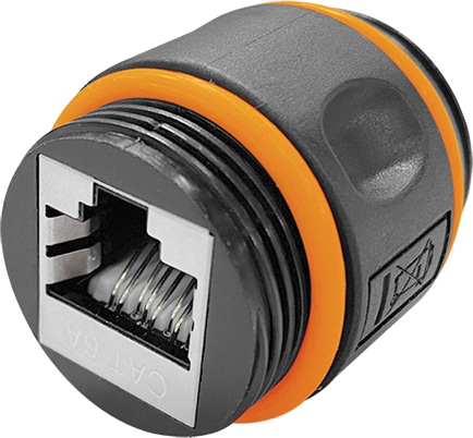 LOGILINK Patchkabelverbinder NP0086, CAT.6a, IP68 LOGILINK Patchkabelverbinder NP0086, CAT.6a, IP68