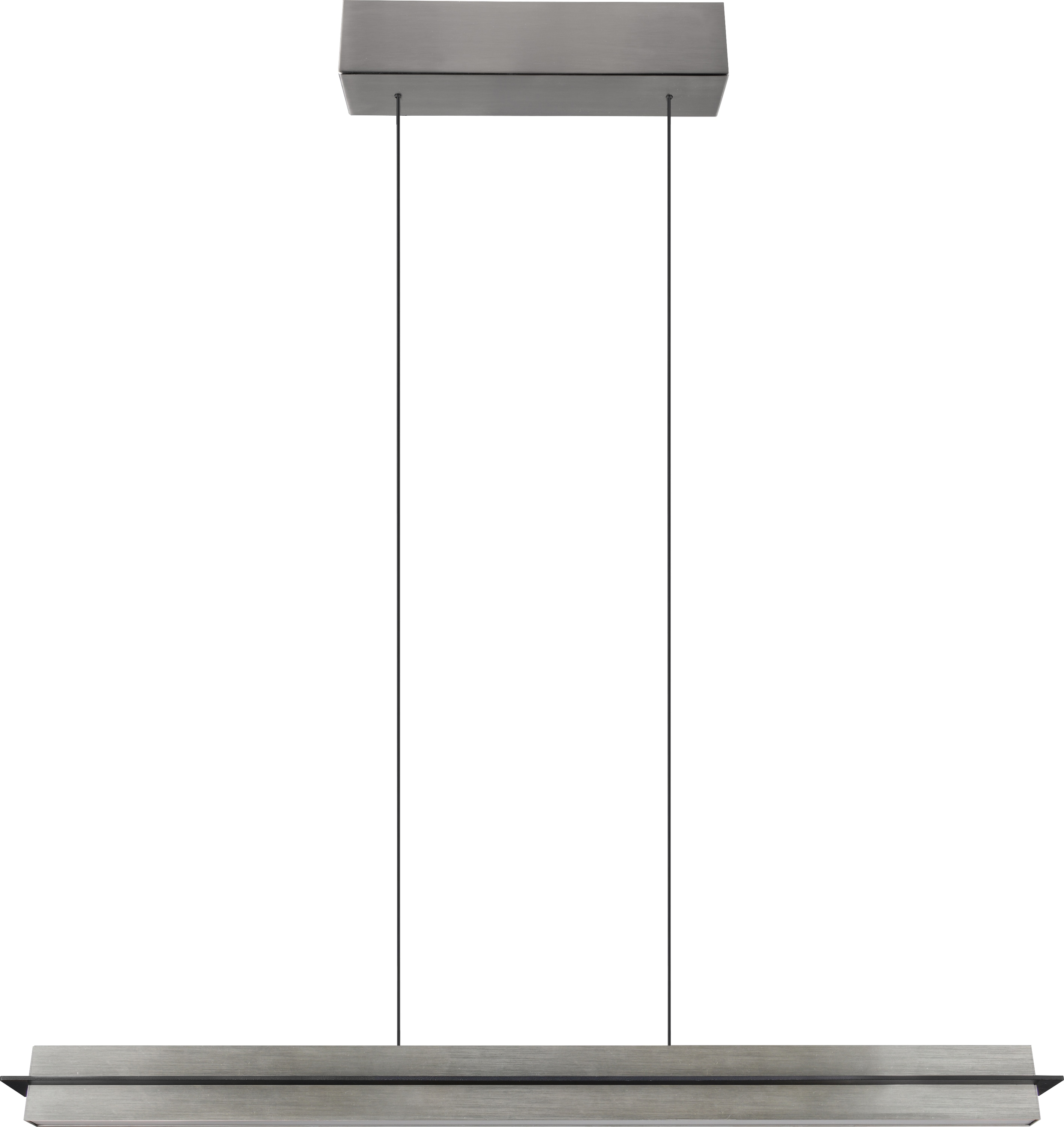 TRIO LED-Pendelleuchte EMERSON 346710107, 22 W, 2500 lm, nickel