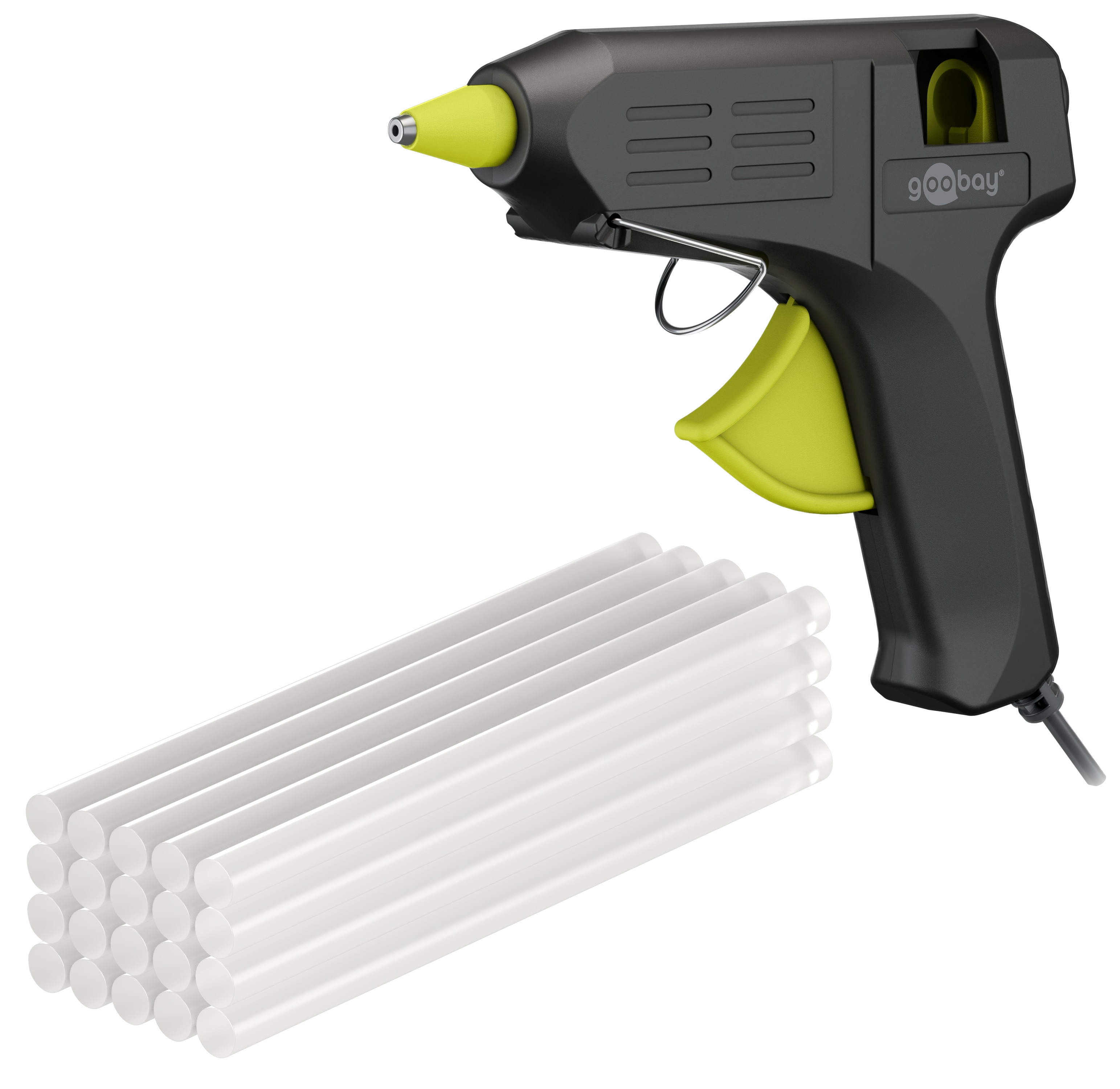 GOOBAY TOOLS Heißklebepistole Superior, 77826, 40 W, inkl. 20 Klebesticks GOOBAY TOOLS Heißklebepistole Superior, 77826, 40 W, inkl. 20 Klebesticks