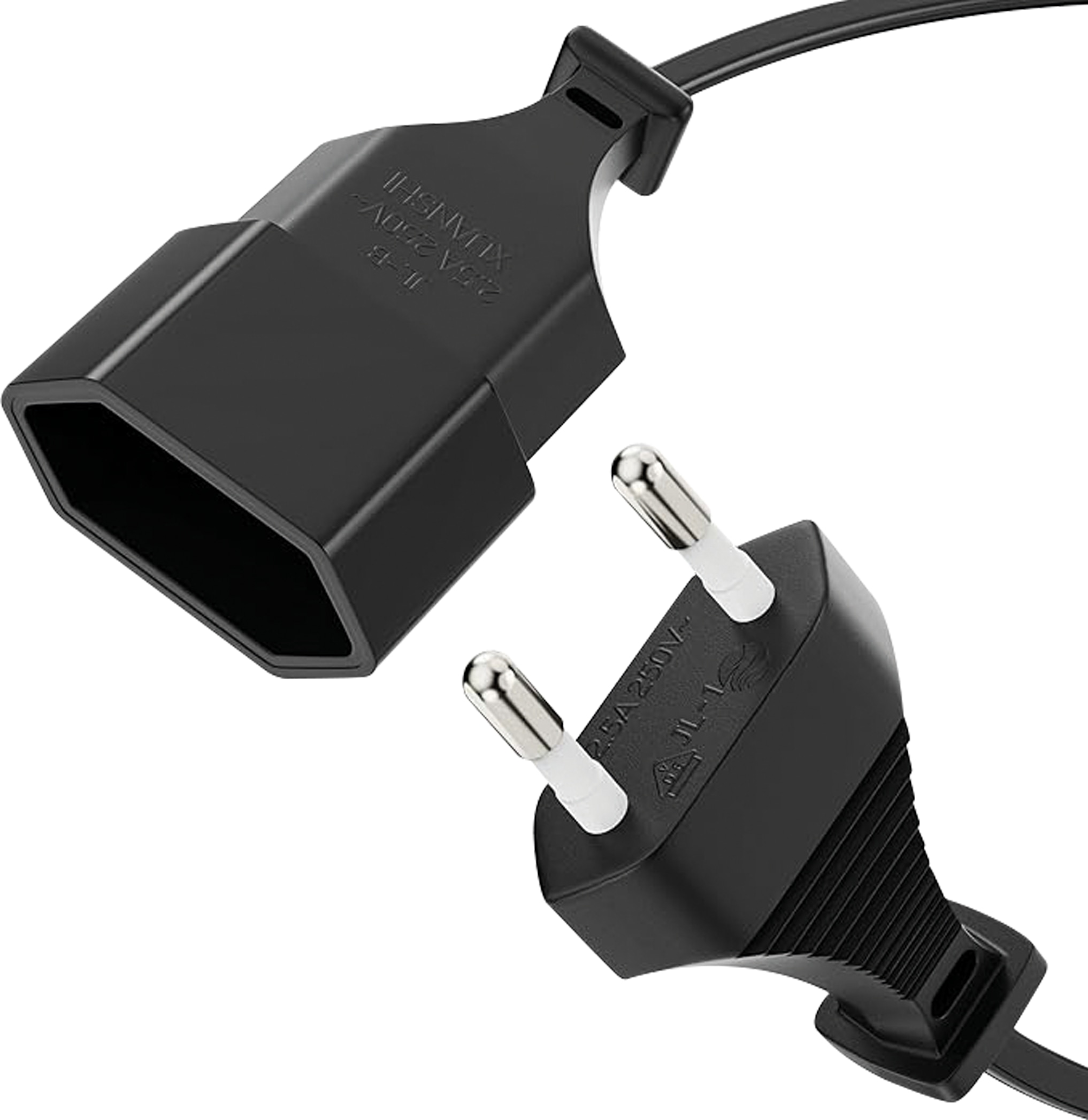SONERO Netzkabel Verlängerung, X-ESG-ESB-030B, gerade, schwarz, 3m SONERO Netzkabel Verlängerung, X-ESG-ESB-030B, gerade, schwarz, 3m