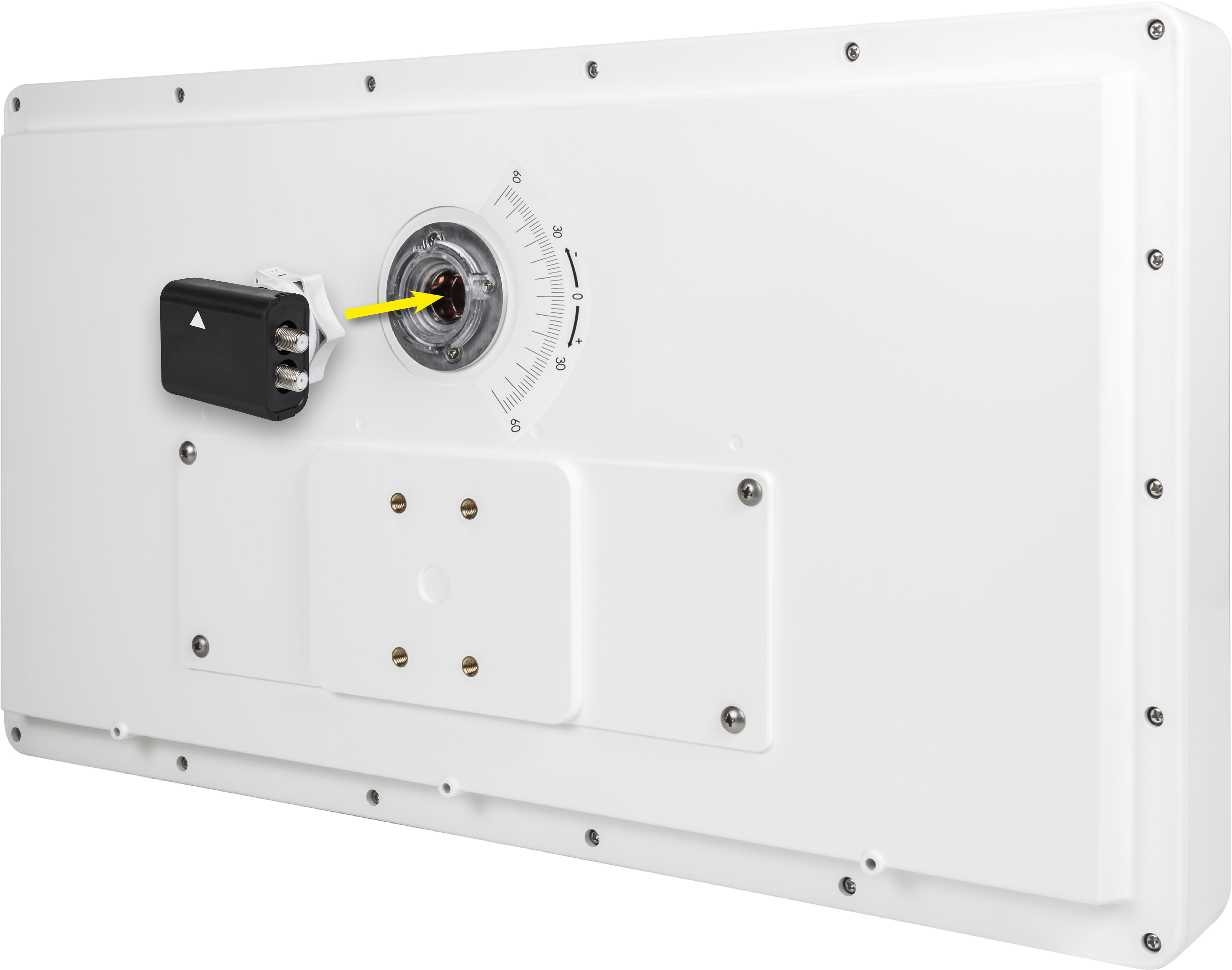 MEGASAT, SAT-Flachantenne H30 D2 Twin, Profi-Line MEGASAT, SAT-Flachantenne H30 D2 Twin, Profi-Line