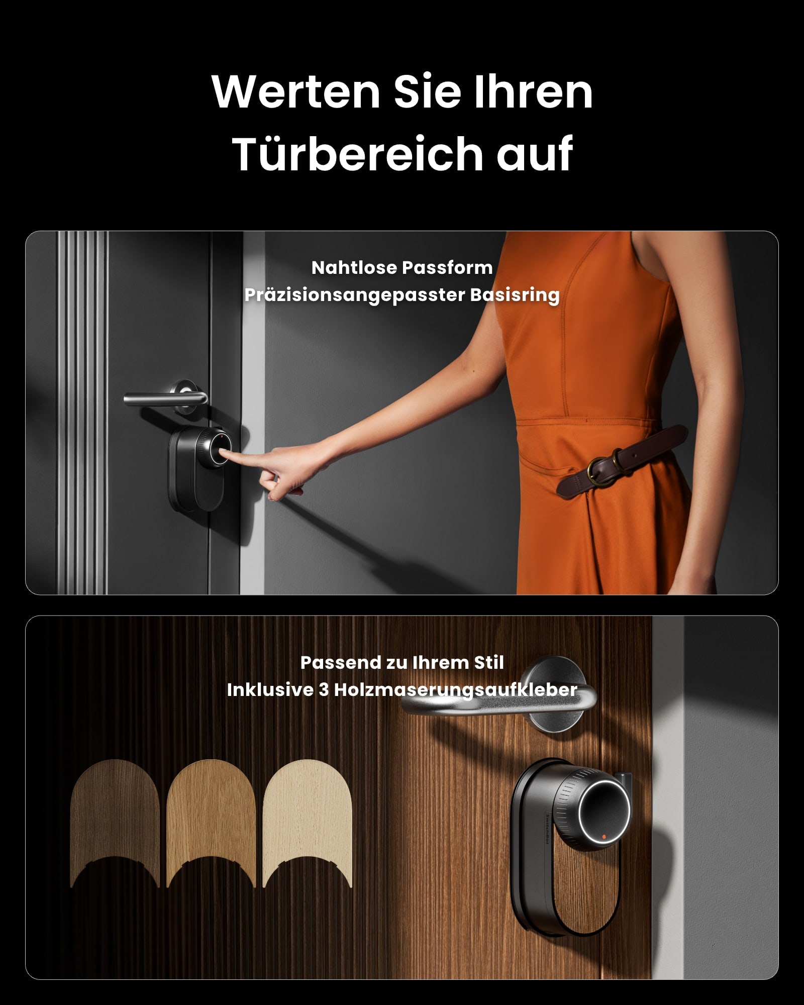 SWITCHBOT Elektronisches Türschloss Smart Lock Ultra, schwarz SWITCHBOT Elektronisches Türschloss Smart Lock Ultra, schwarz