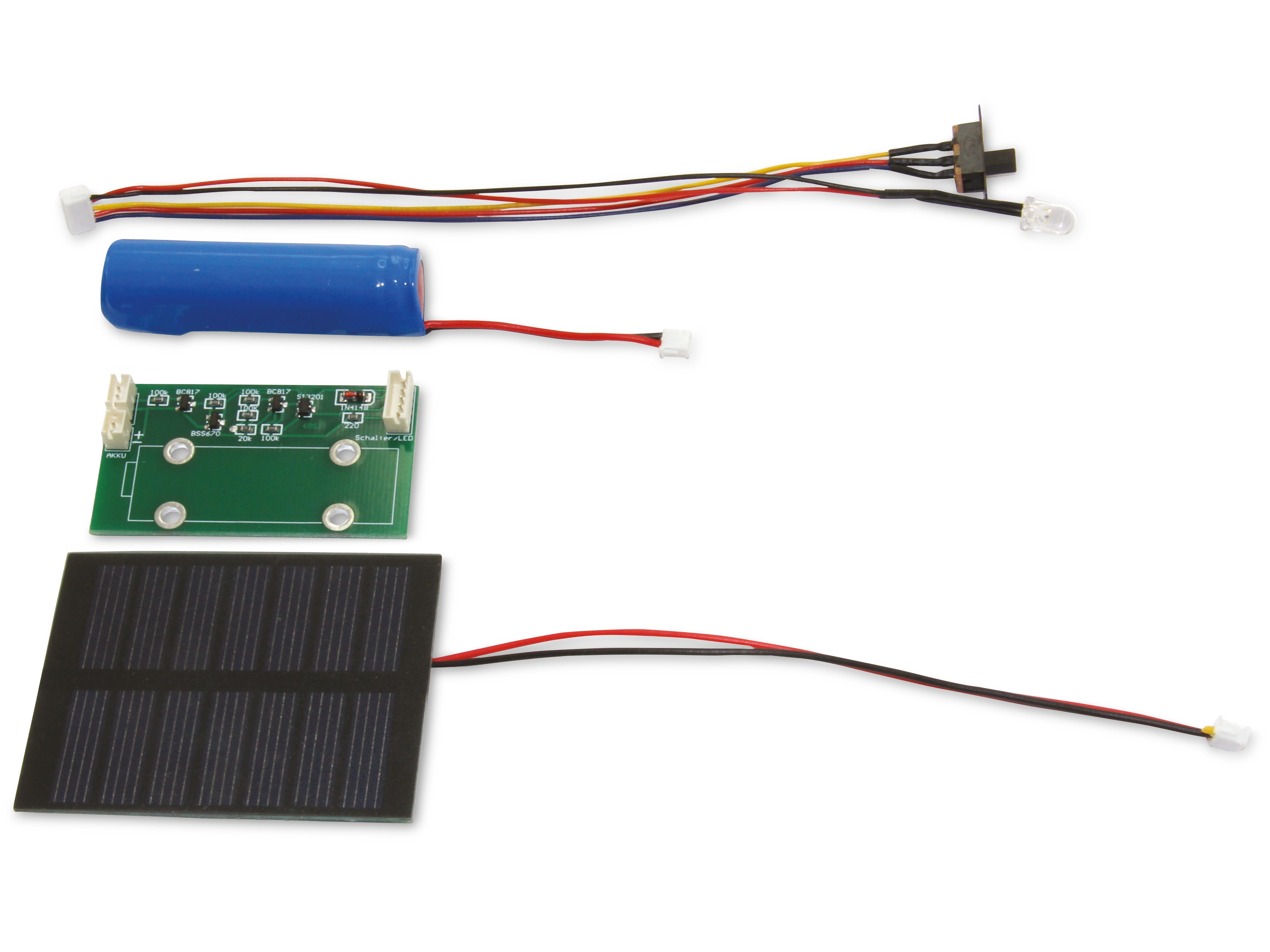 SOL-EXPERT Solar Leuchteinheit "LongLife" mit LED, Schalter und Solarmodul SOL-EXPERT Solar Leuchteinheit "LongLife" mit LED, Schalter und Solarmodul