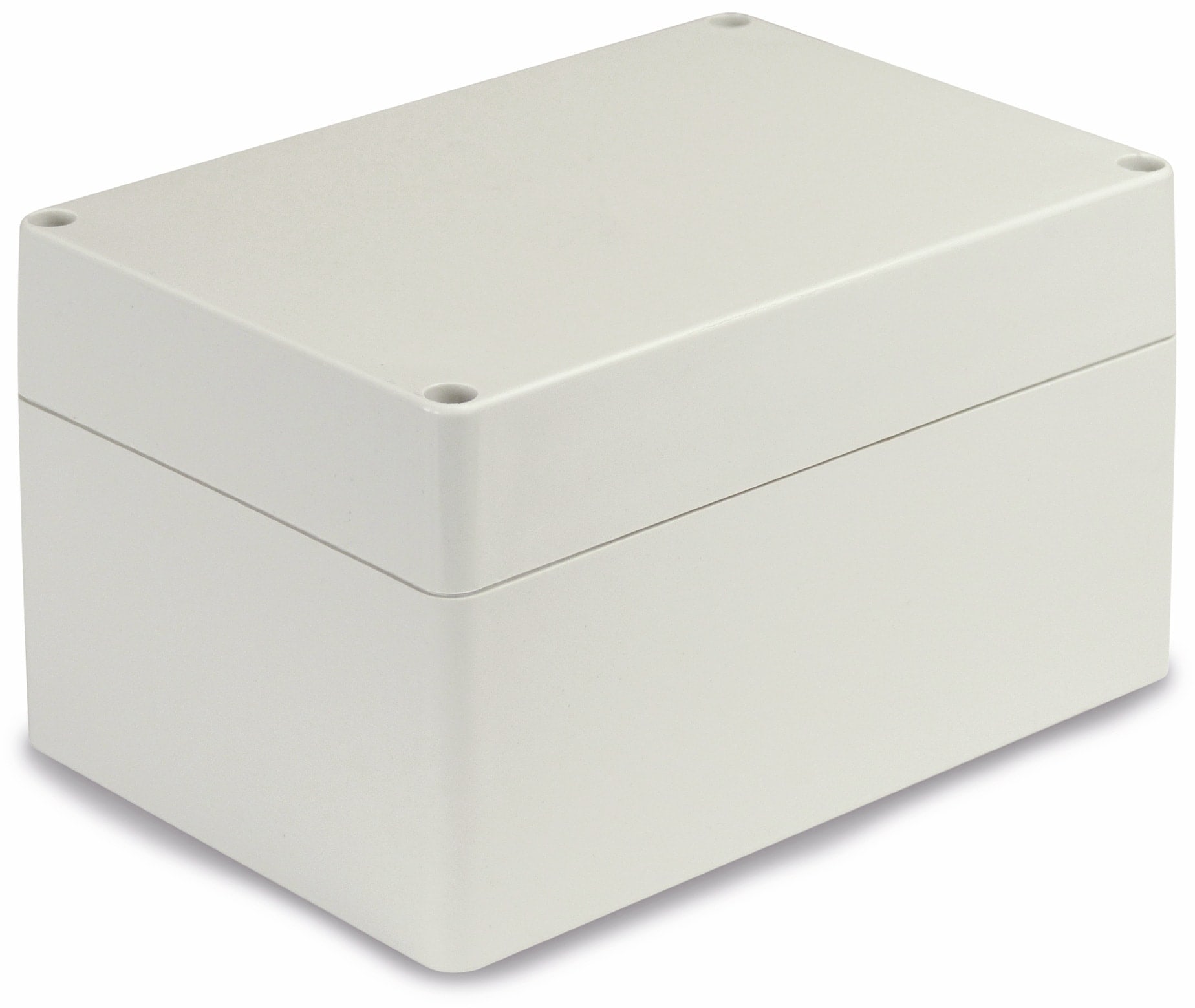 Modulgehäuse ABS, 160x110x90 mm, IP65, lichtgrau Modulgehäuse ABS, 160x110x90 mm, IP65, lichtgrau