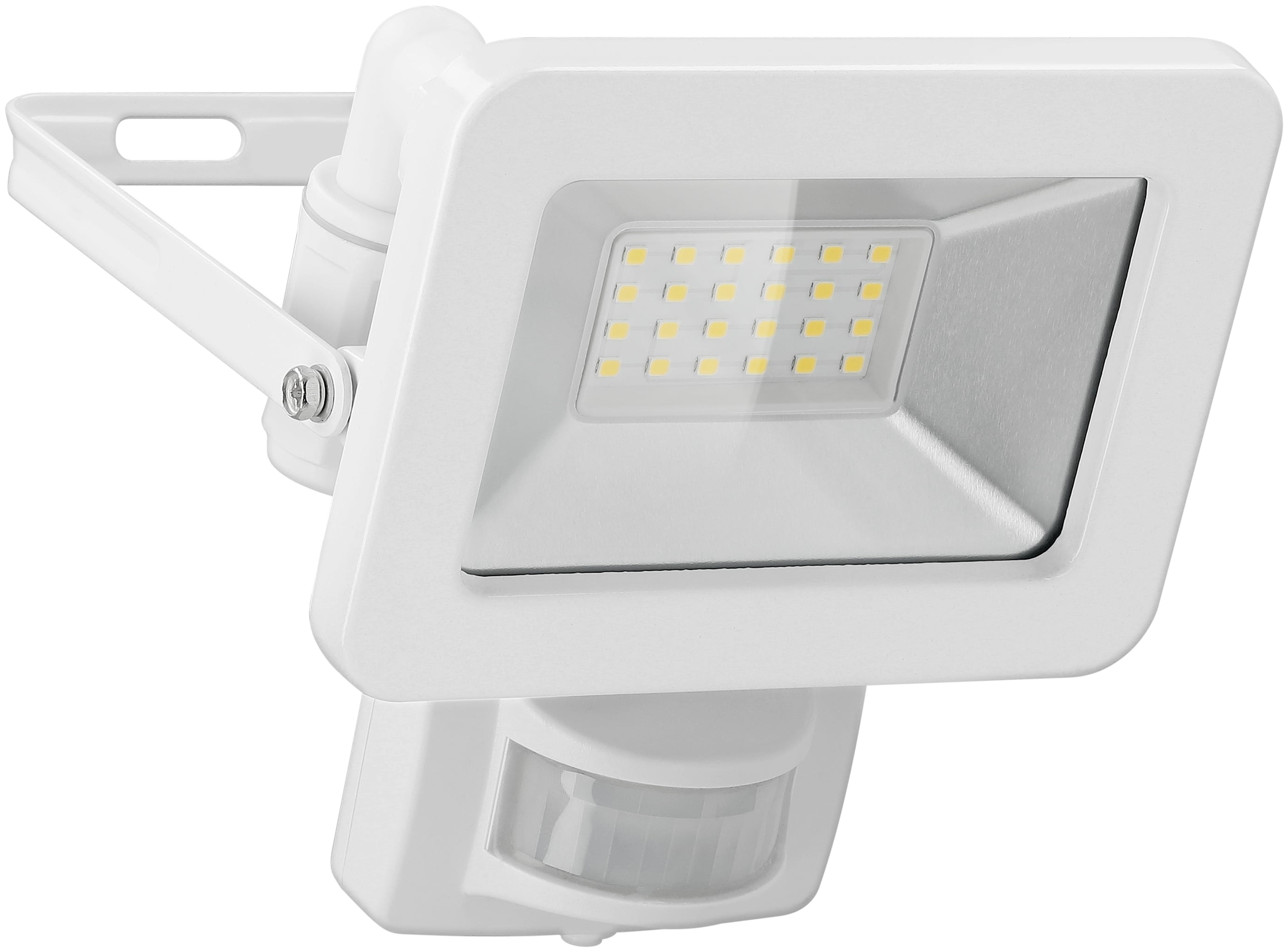 GOOBAY LED-Fluter mit Bewegungsmelder, 20W, 1700lm, 4000K, weiß GOOBAY LED-Fluter mit Bewegungsmelder, 20W, 1700lm, 4000K, weiß