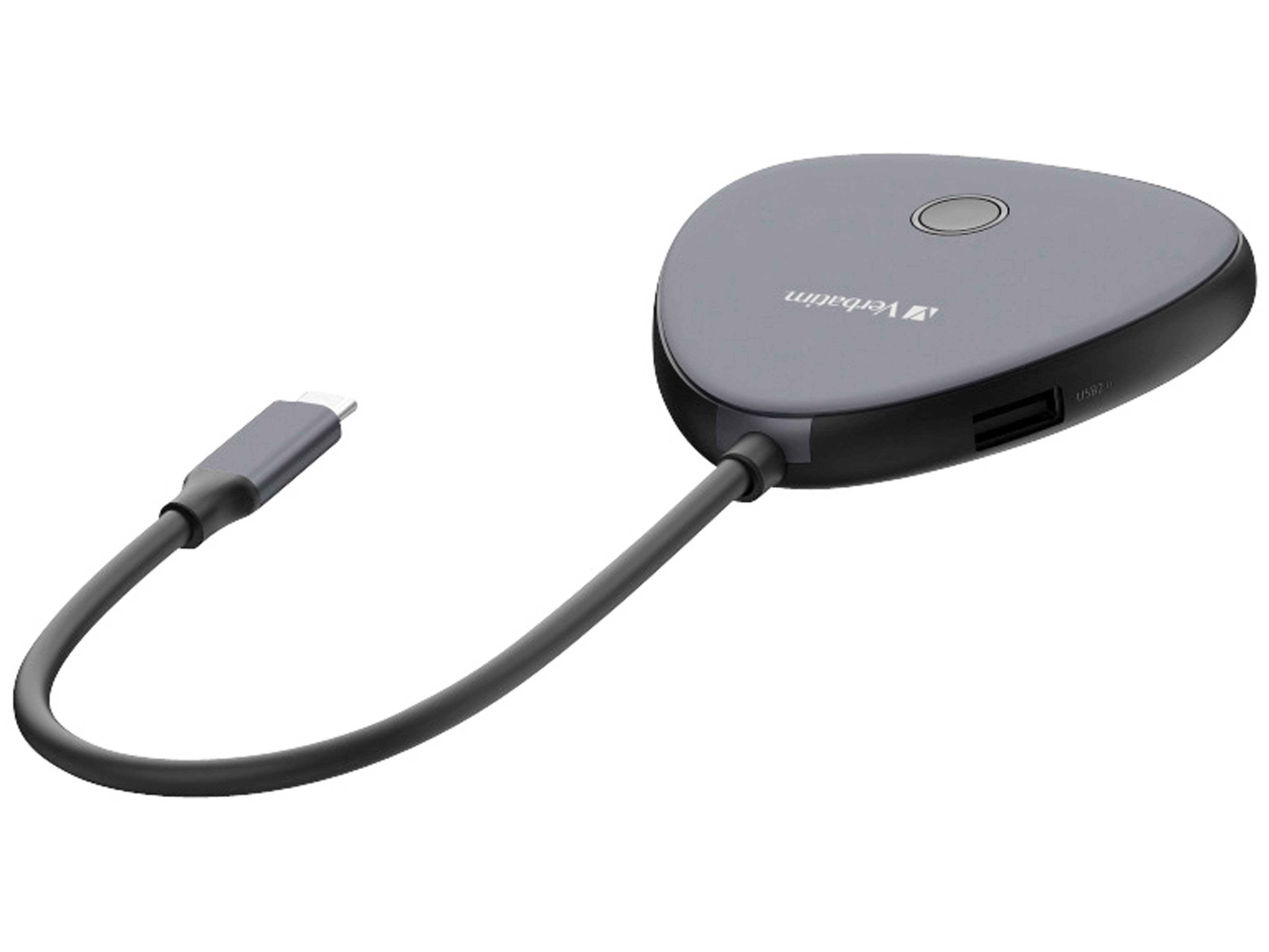 VERBATIM USB-C-Monitor-Adapter Share My Screen 4K mit Hub WDA-02 VERBATIM USB-C-Monitor-Adapter Share My Screen 4K mit Hub WDA-02